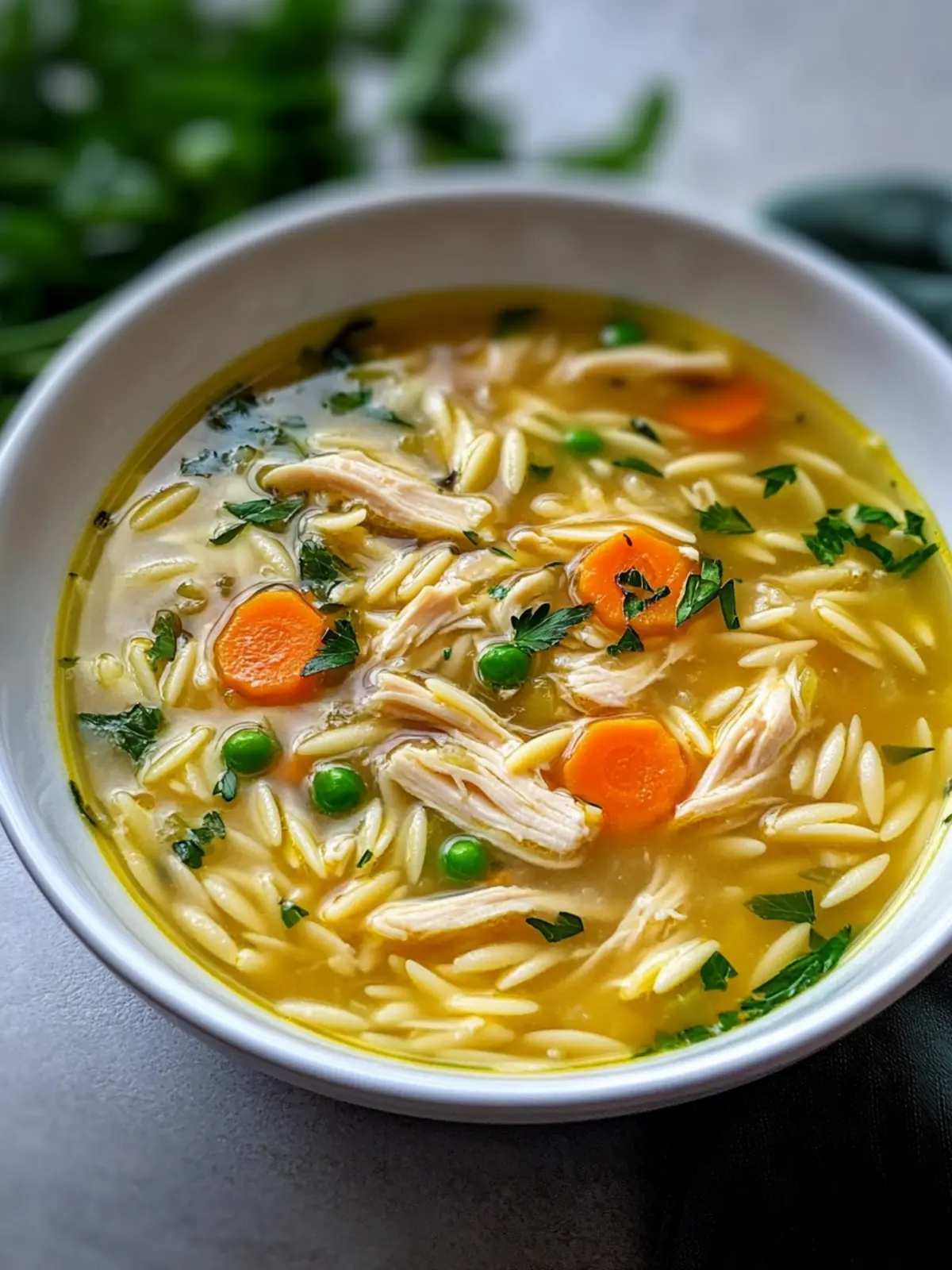 Lemon Orzo Chicken Soup: Your Cozy Comfort in a Bowl 5 Lemon Orzo Chicken Soup