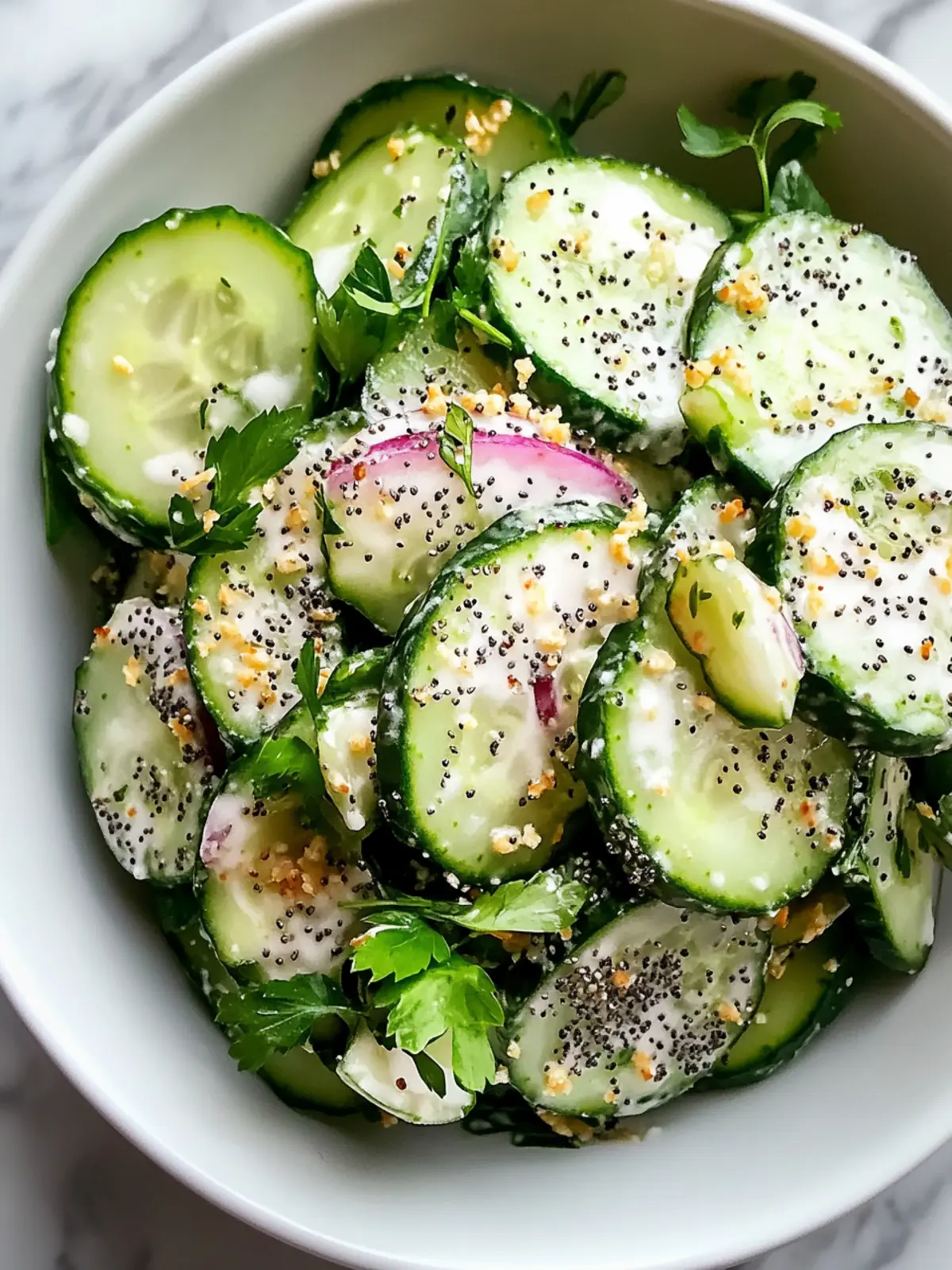 Cucumber Everything Bagel Salad That's Refreshingly Delicious 4 Cucumber Everything Bagel Salad