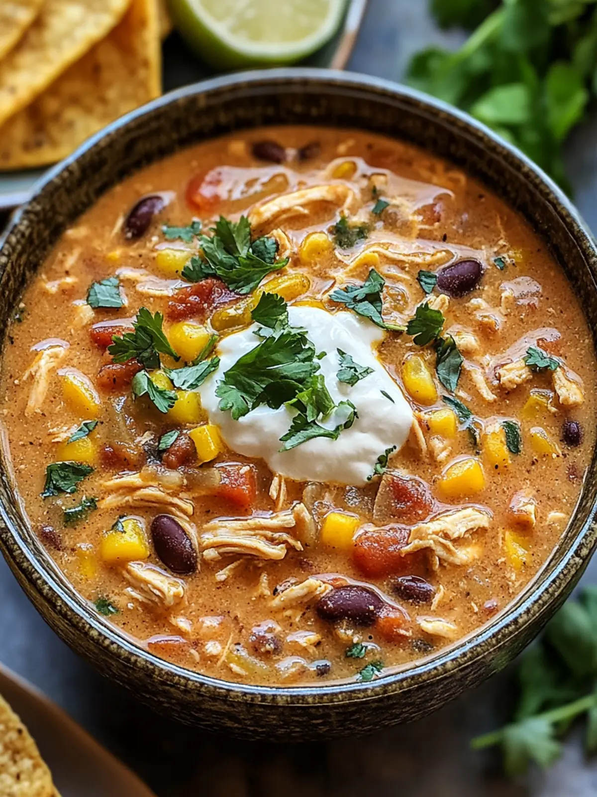 Cream Cheese Chicken Chili: Your New Cozy Comfort Food 4 Cream Cheese Chicken Chili