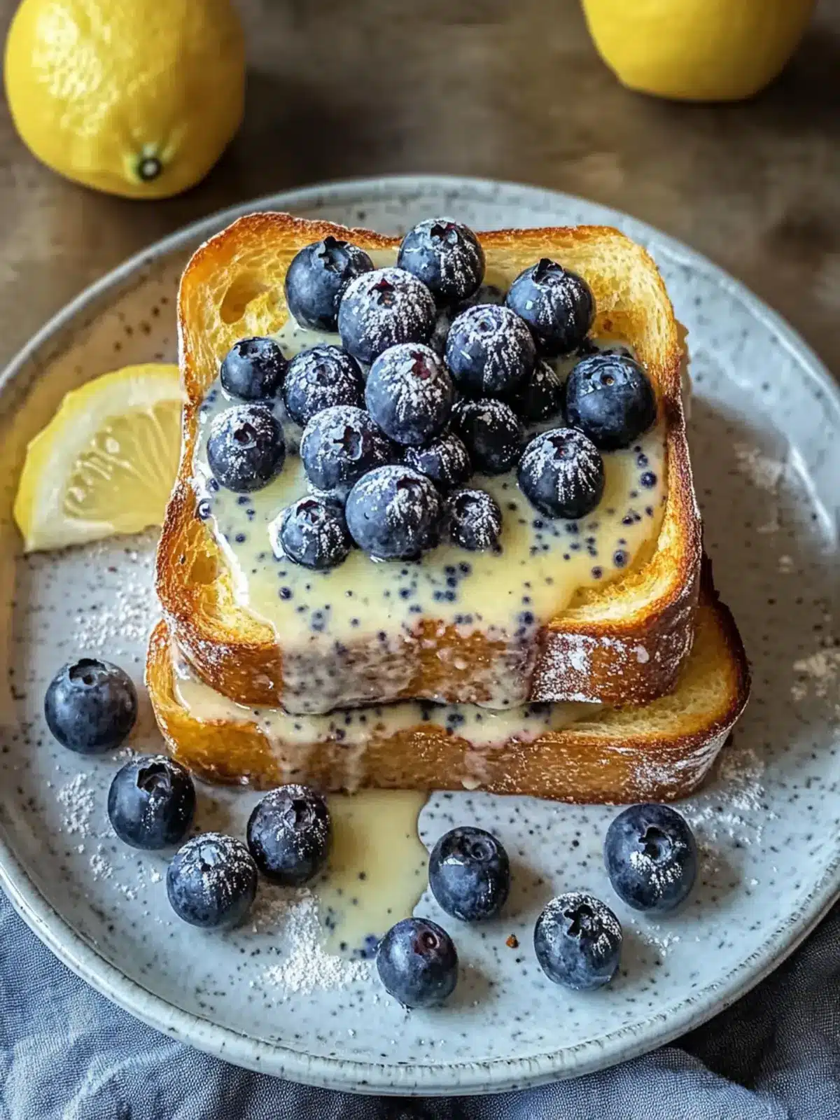 Lemon Blueberry Sourdough Toast for a Perfect Morning Boost 3 Lemon Blueberry Sourdough Toast
