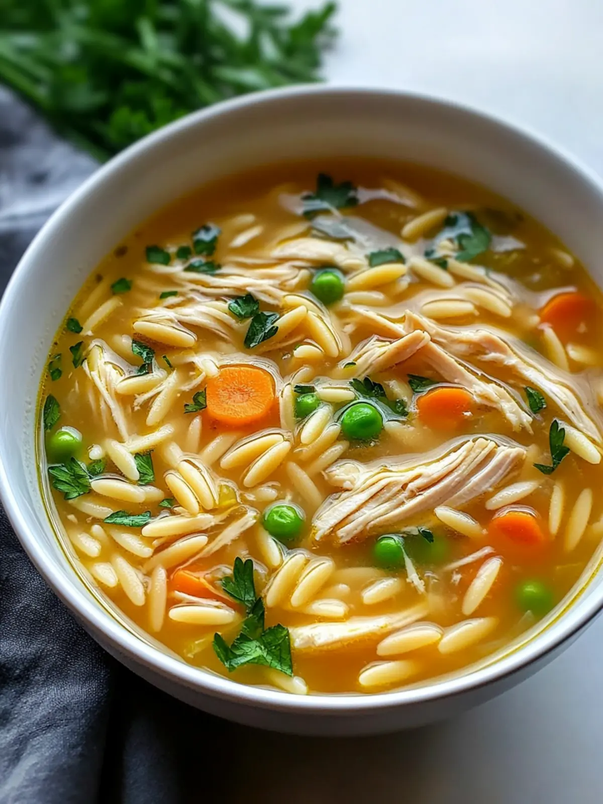 Lemon Orzo Chicken Soup: Your Cozy Comfort in a Bowl 3 Lemon Orzo Chicken Soup