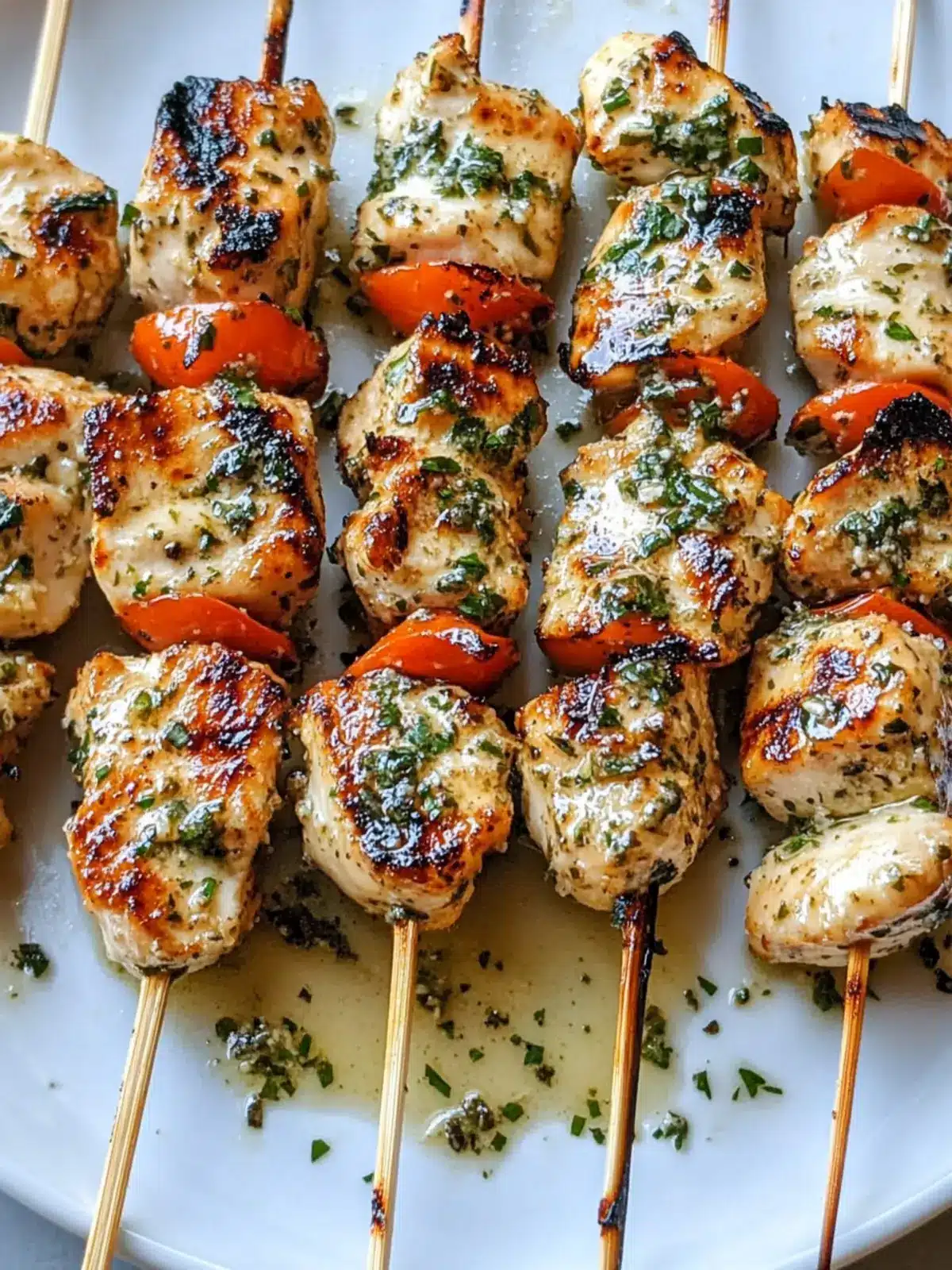 Ranch Garlic Parm Chicken Skewers: Juicy Flavor in Minutes 4 Ranch Garlic Parm Chicken Skewers