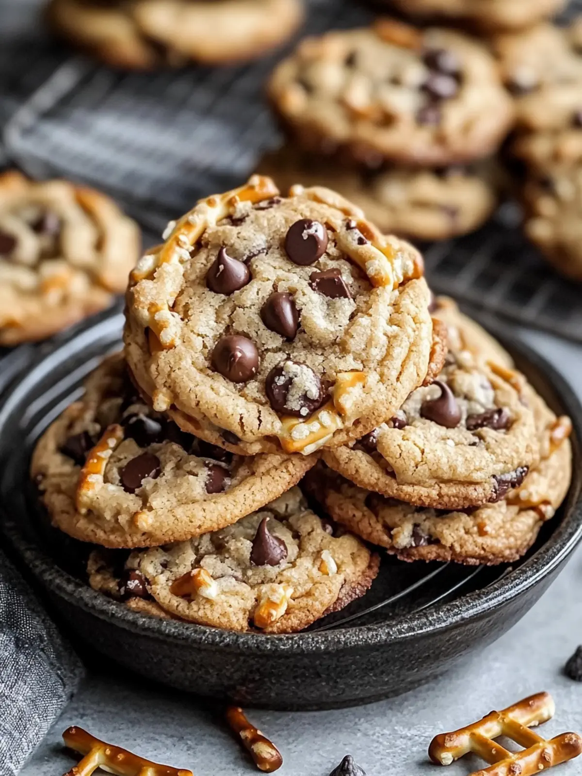 Indulge in Pretzel Toffee Chocolate Chip Cookies Bliss 4 Pretzel Toffee Chocolate Chip Cookies