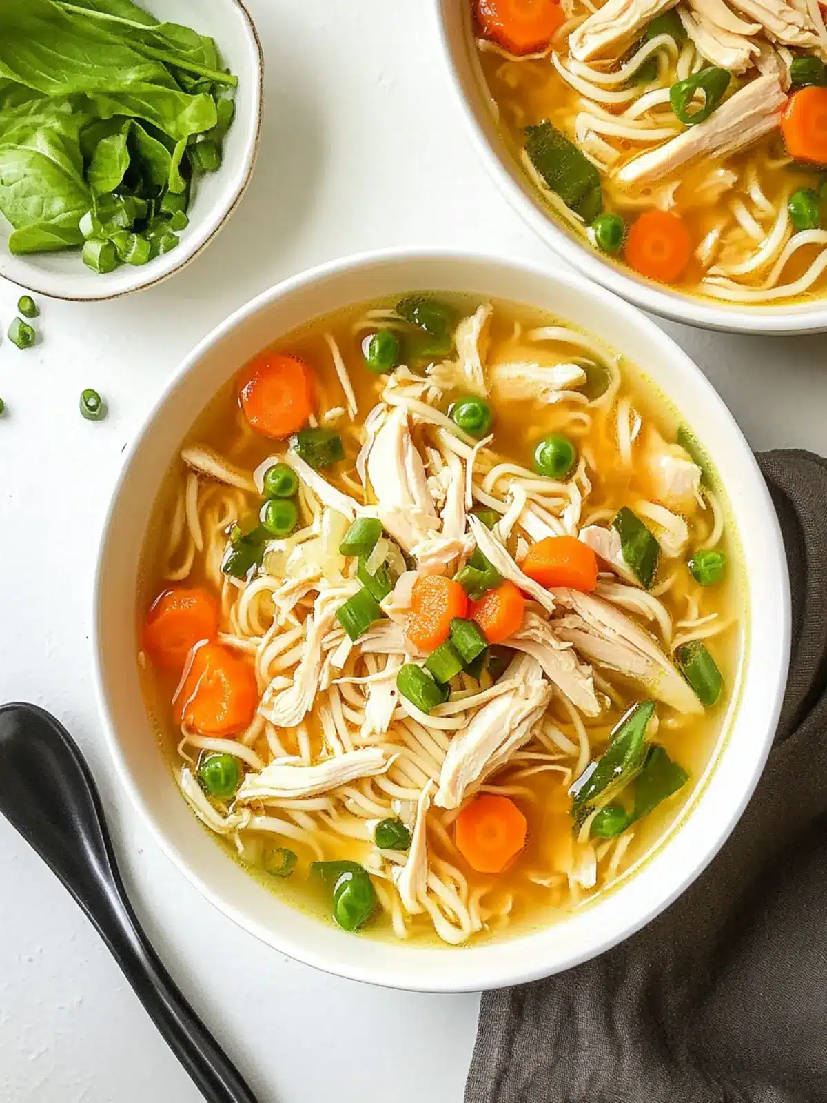 One Pot Easy Asian Chicken Noodle Soup Recipe for Cozy Nights 2 One Pot Easy Asian Chicken Noodle Soup Recipe
