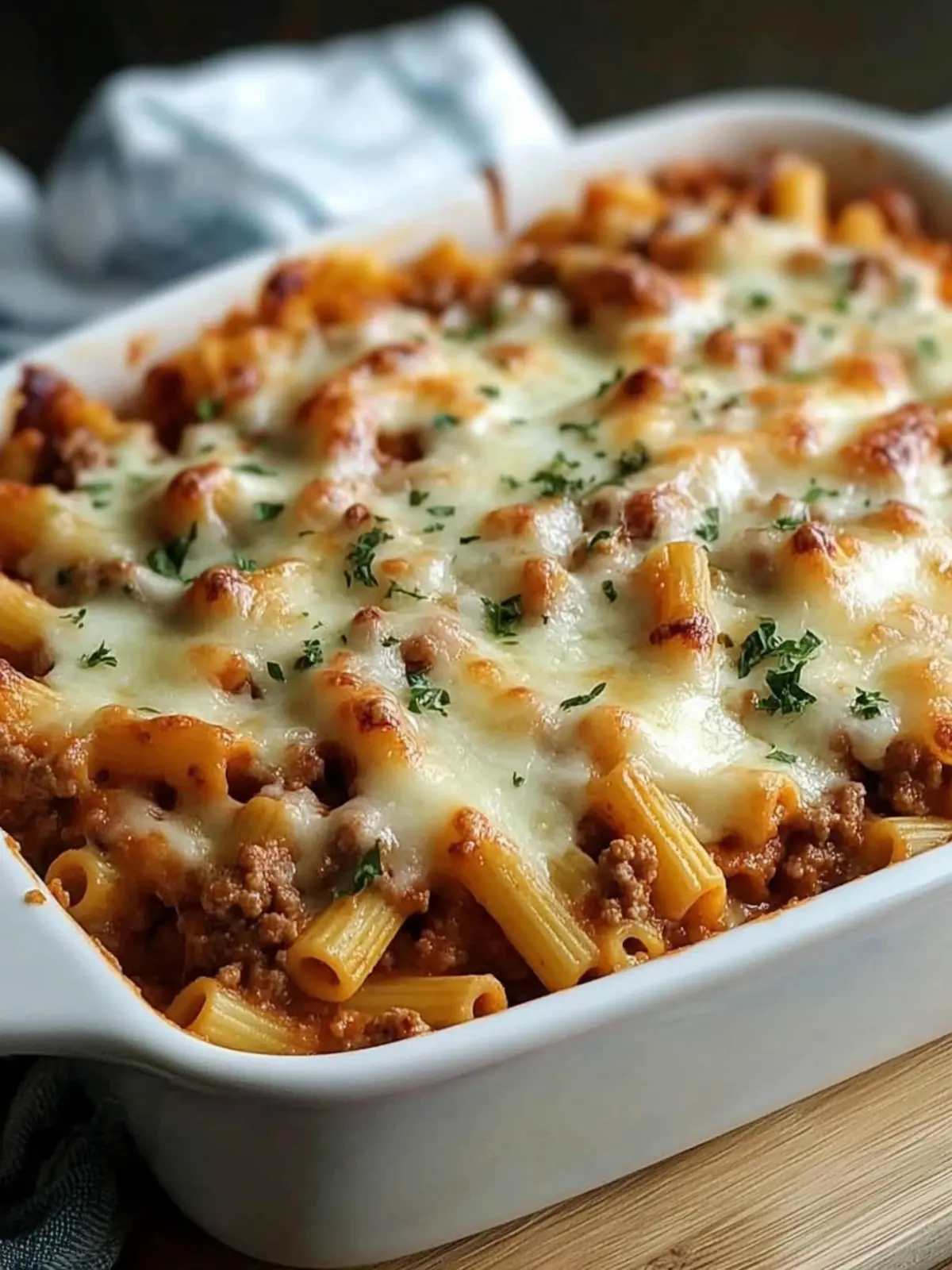 Creamy Homemade Baked Ziti with Ground Beef Delight 3 Homemade Baked Ziti With Ground Beef And Cream Cheese