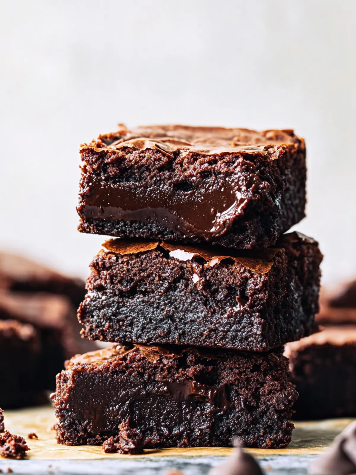 Best-Ever Easy Chewy Brownies – Pure Fudgy Bliss Awaits 3 Best-Ever Easy Chewy Brownies