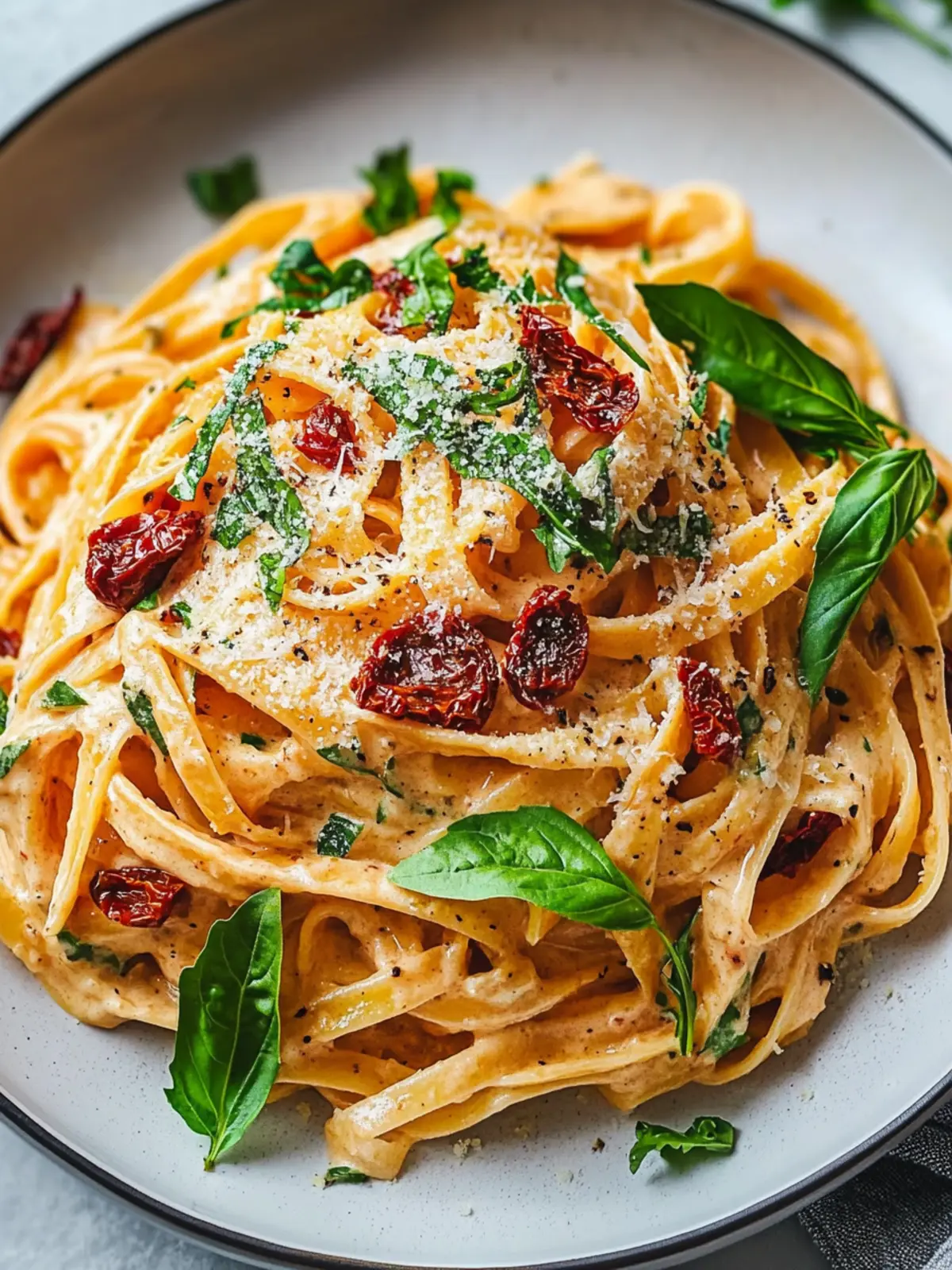Vegan Creamy Sun Dried Tomato Pasta Recipe for Quick Bliss 4 Vegan Creamy Sun Dried Tomato Pasta Recipe