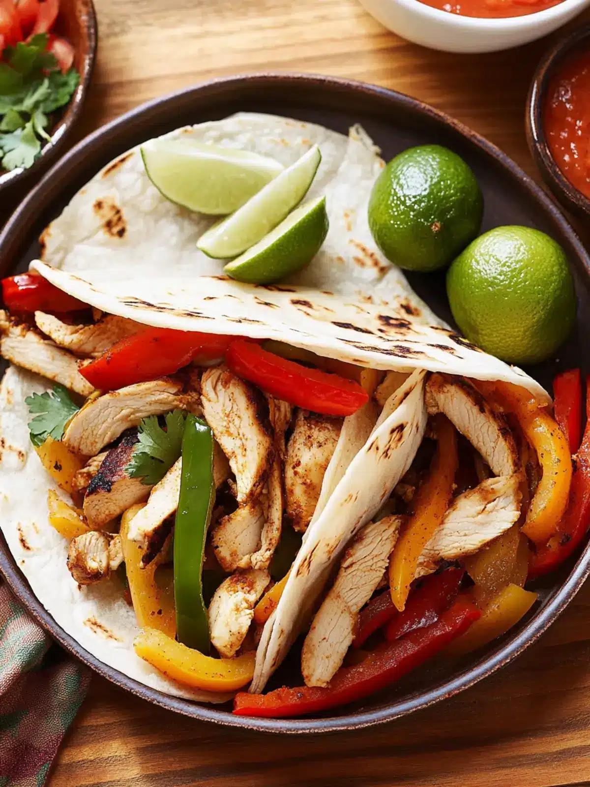 Sizzling Chicken Fajitas for Effortless Weeknight Feasts 2 Chicken Fajitas