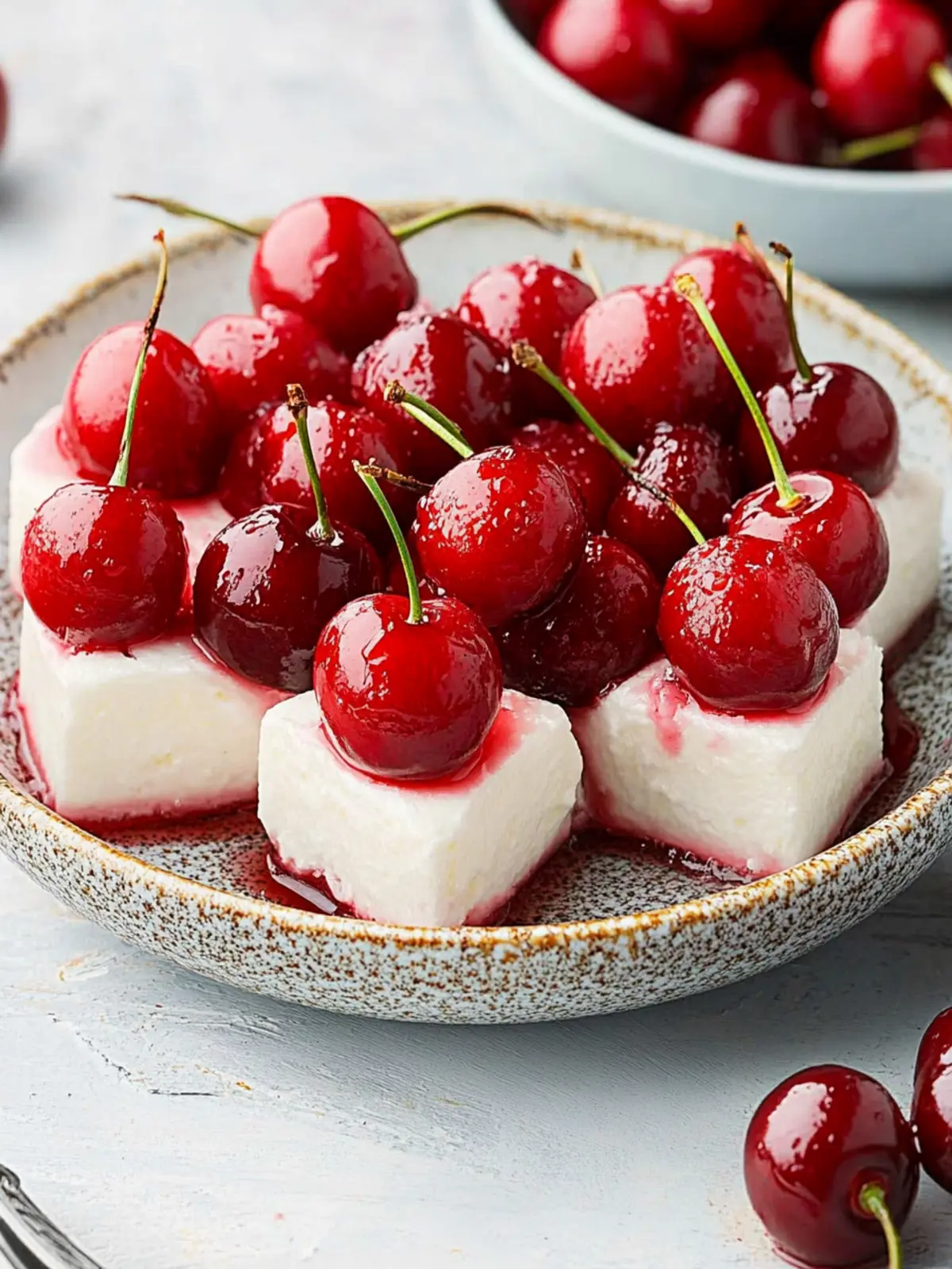 Cherry Delight: The Perfect Father's Day No-Bake Treat 2 Cherry Delight- to celebrate father's day