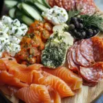 Fresh Smoked Salmon Brunch Charcuterie Board to Impress Friends 9 Fresh Smoked Salmon Brunch Charcuterie Board