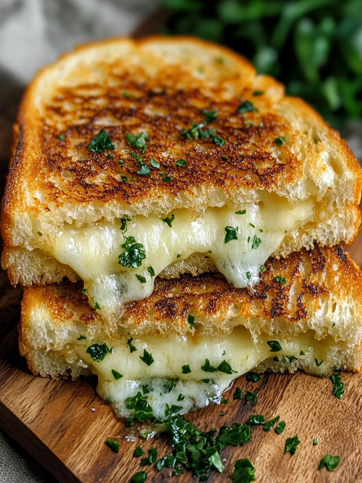 Garlic Bread Grilled Cheese: Your New Favorite Comfort Meal 4 Garlic Bread Grilled Cheese