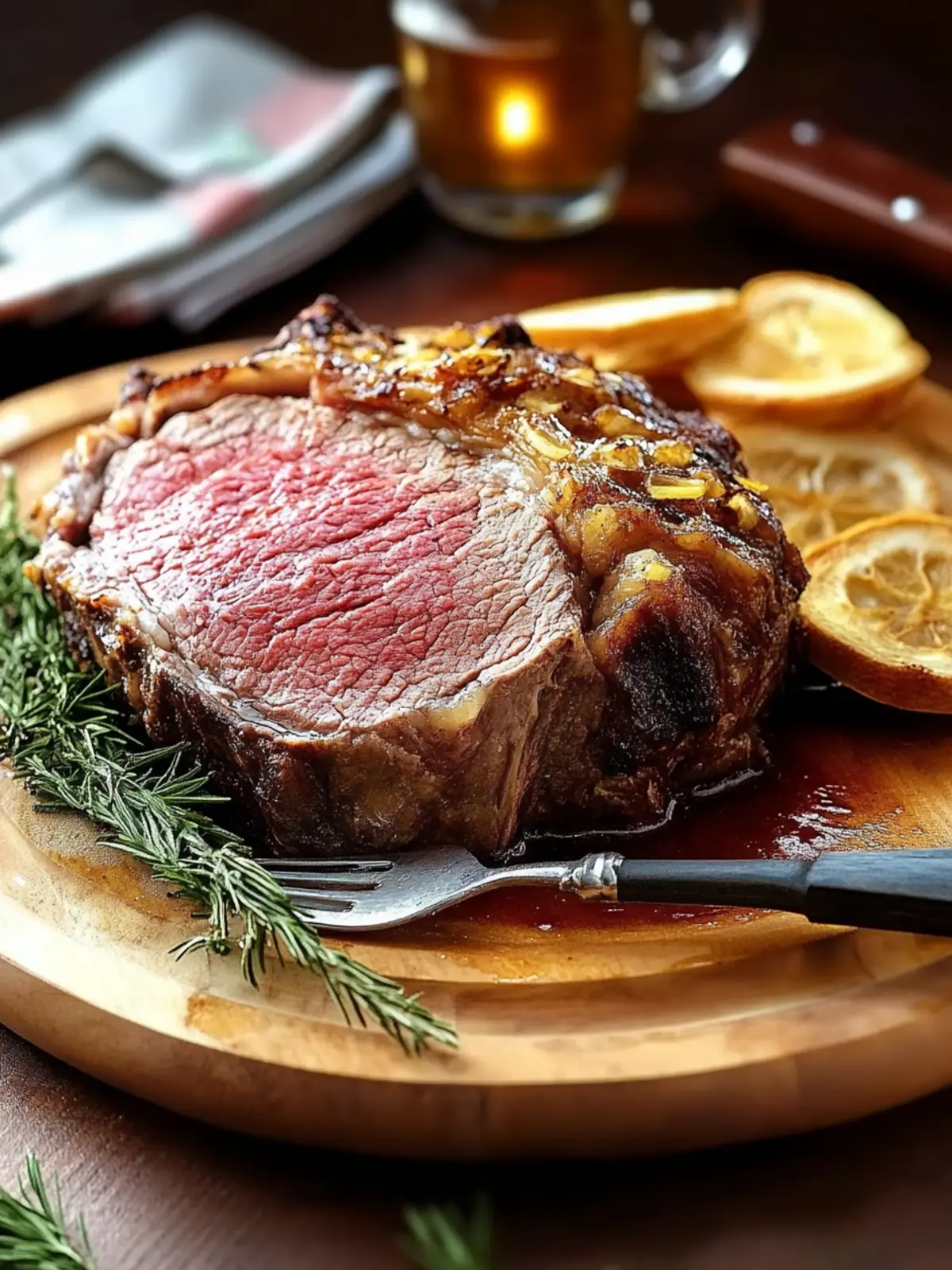 Beer Basted Rib Eye Roast for a Festive Feast at Home 4 Beer Basted Rib Eye Roast