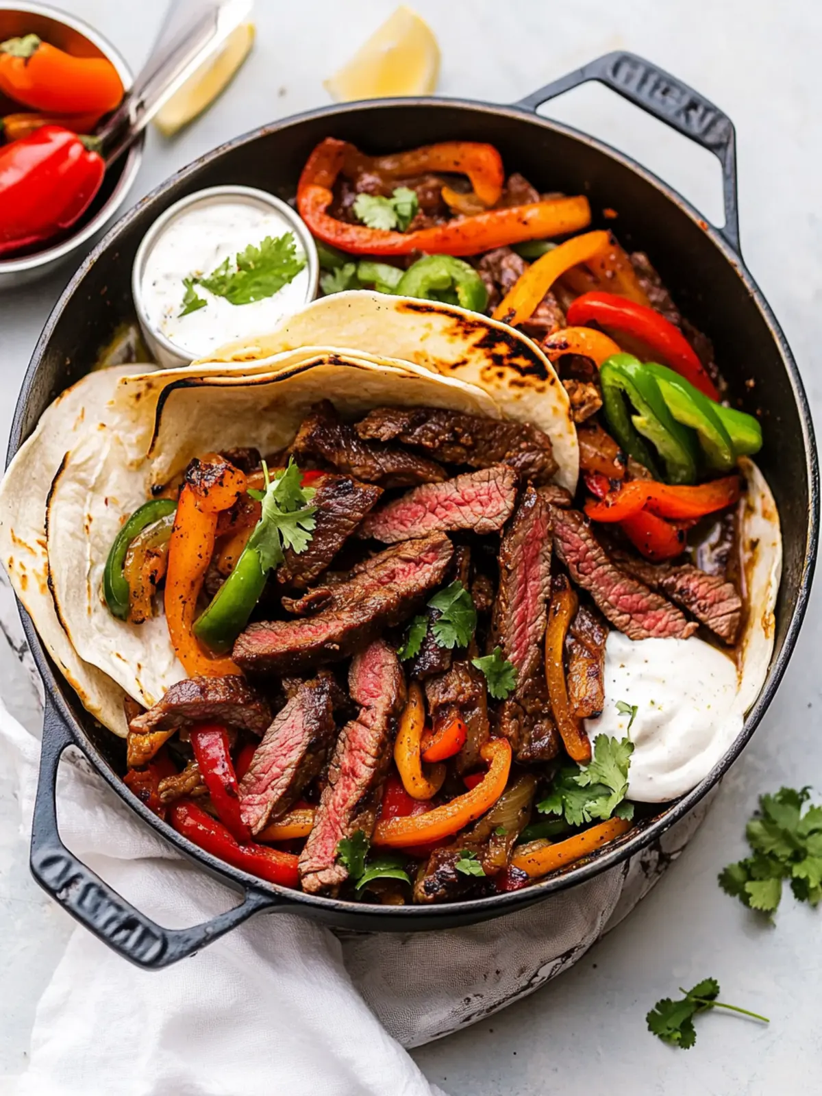 My Best Beef Fajita Recipe for Juicy Steak Magic at Home 2 My Best Beef Fajita Recipe (For Juicy Steak Fajitas!)