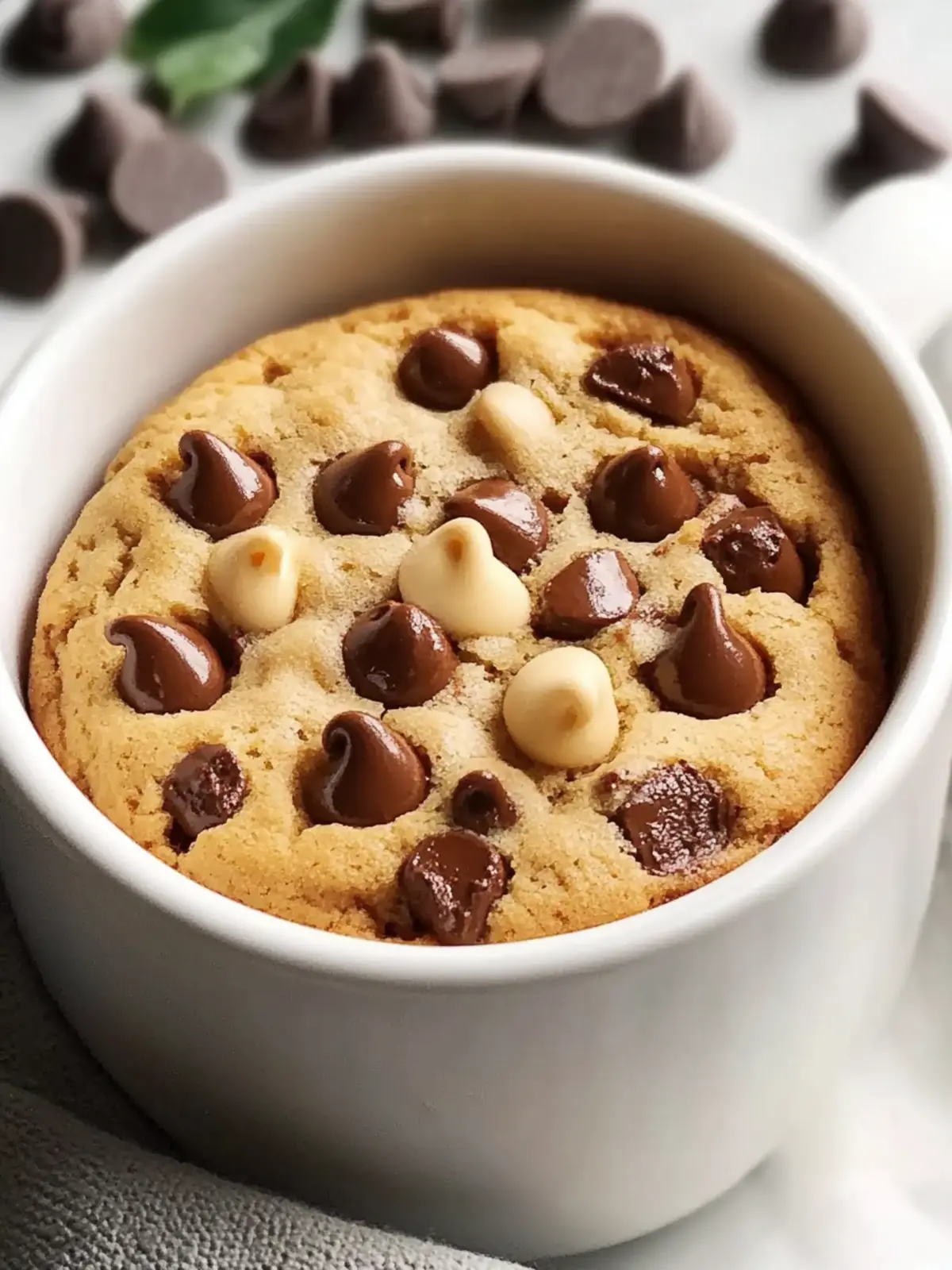 Delicious Microwave Chocolate Chip Mug Cookie in Minutes 2 Microwave Chocolate Chip Mug Cookie