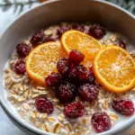 Candied Orange Oatmeal Cranberries for a Cozy Breakfast Delight 9 Candied Orange Oatmeal Cranberries