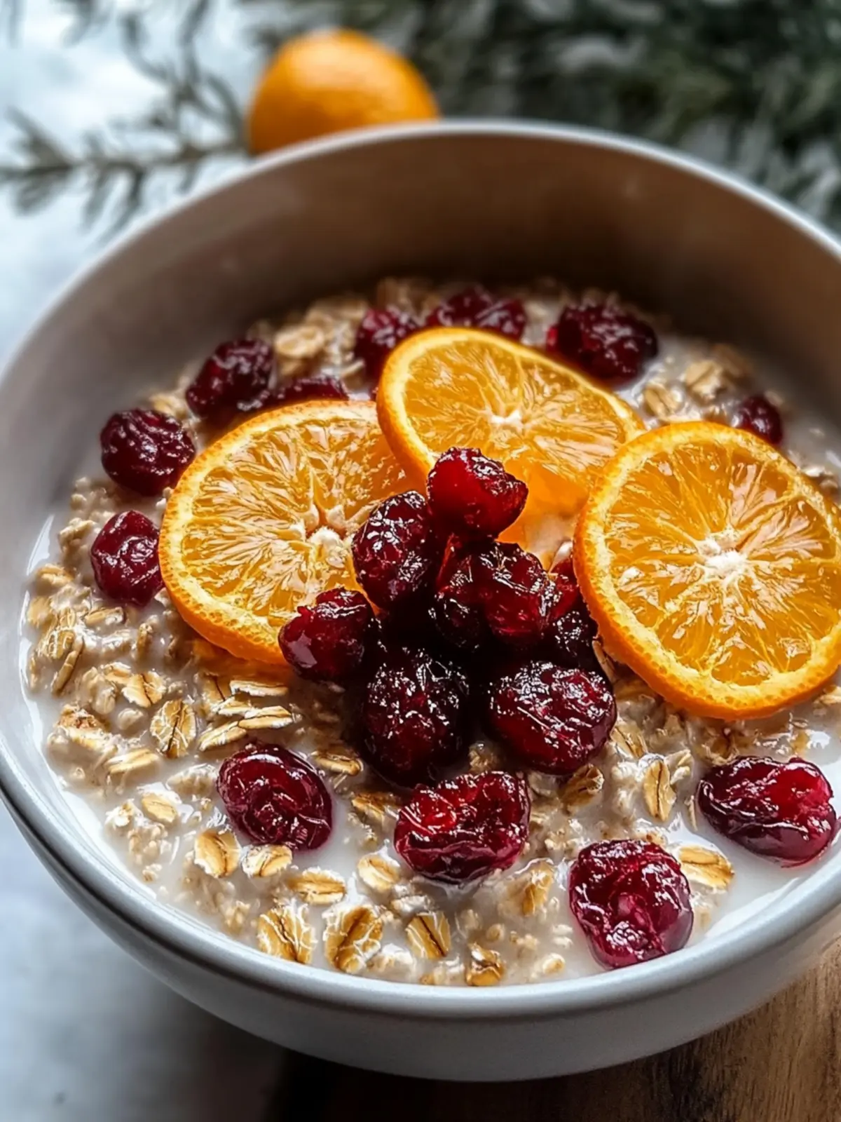 Candied Orange Oatmeal Cranberries for a Cozy Breakfast Delight 5 Candied Orange Oatmeal Cranberries