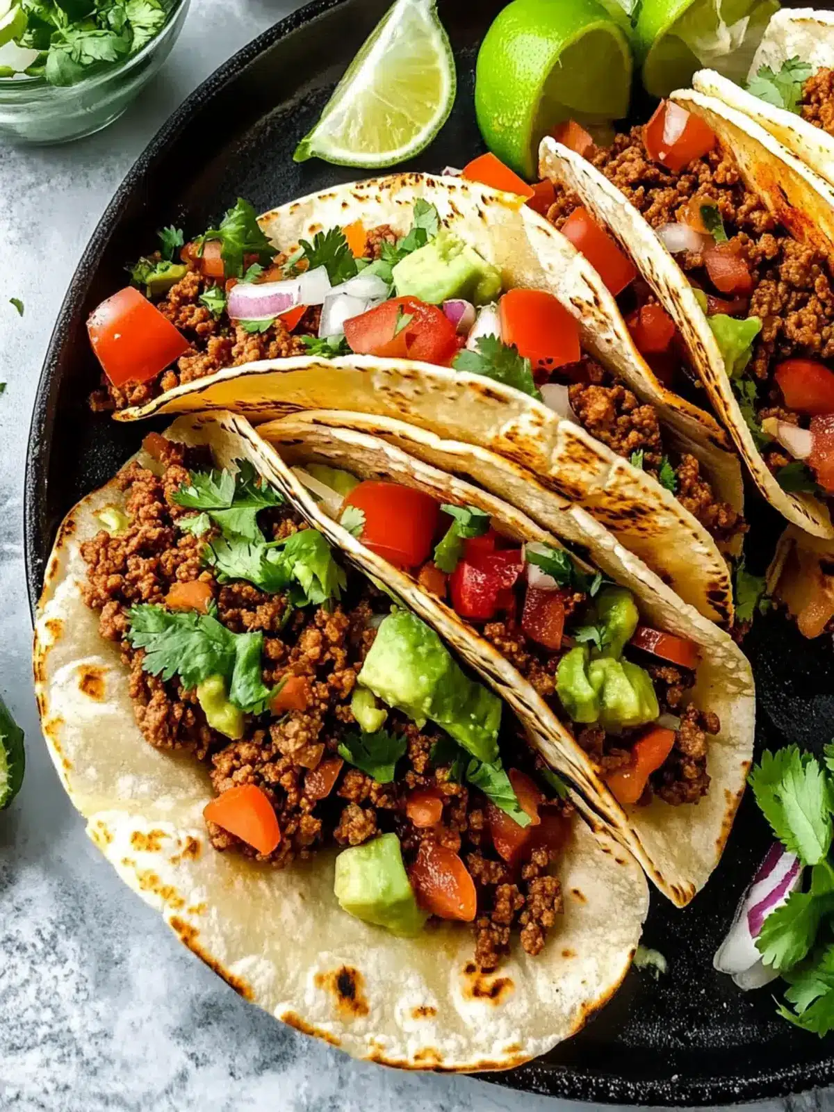 Savory Ground Beef Tacos: Quick Family Dinner Delight 3 Ground Beef Tacos