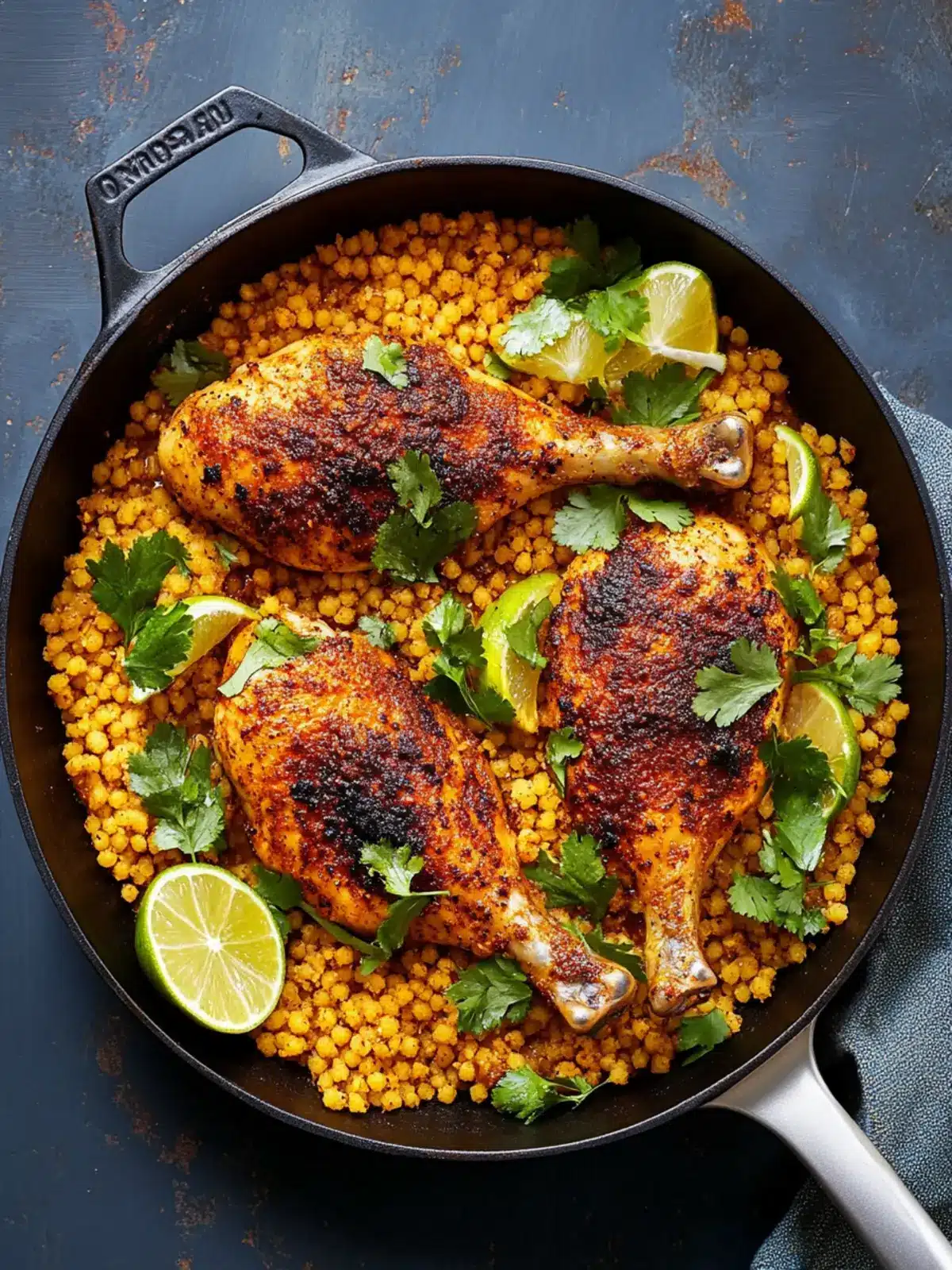 Moroccan-Spiced Skillet Chicken and Couscous for Cozy Nights 4 Moroccan-Spiced Skillet Chicken and Couscous