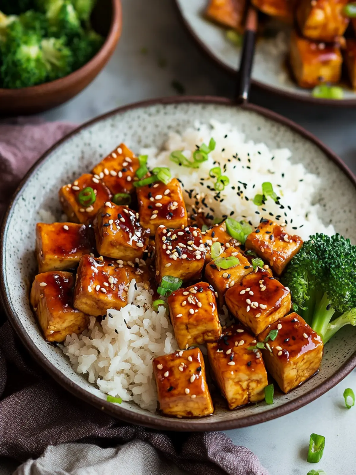 Savory Teriyaki Tofu: Crispy Vegan Delight in Minutes 3 Teriyaki Tofu