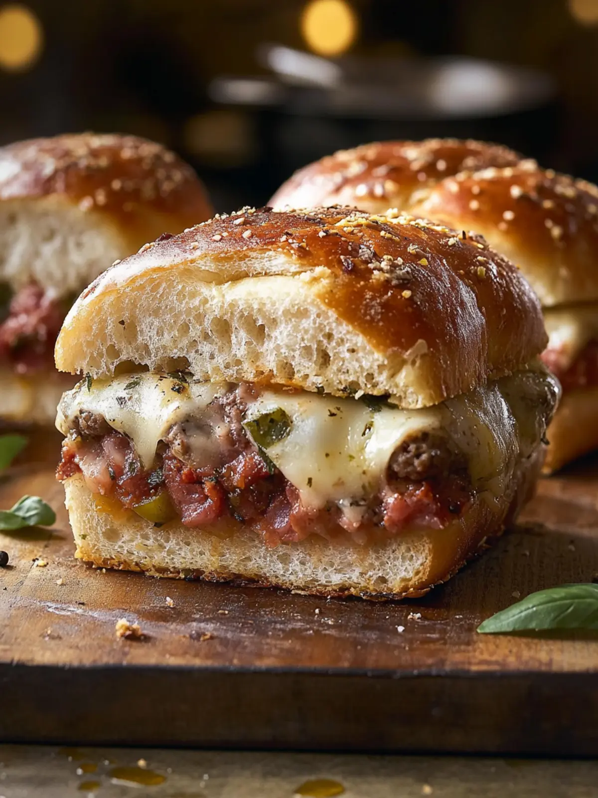 Melt-in-Your-Mouth Italian Grinder Slider Loaf Recipe 5 Italian Grinder Slider Loaf