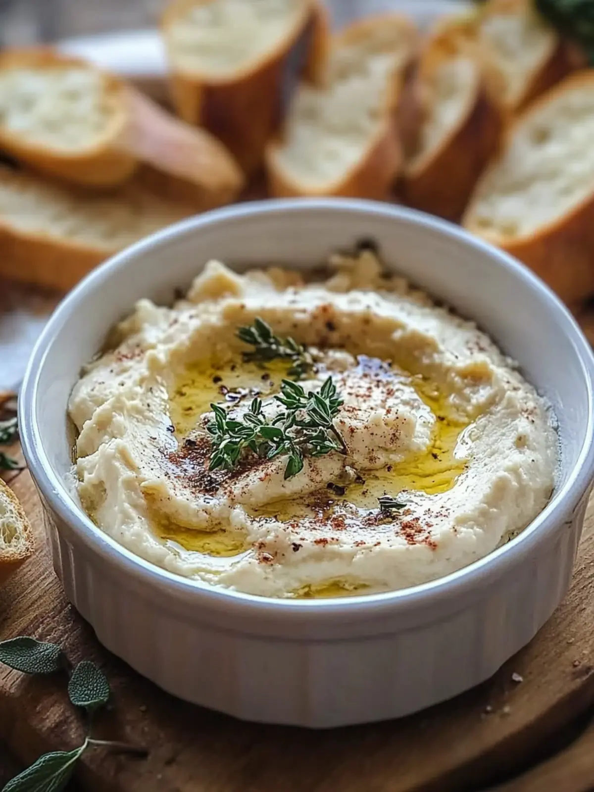 Irresistible Warm Boursin Dip with Crispy Crostini Delight 2 Warm Boursin Dip with Crostini