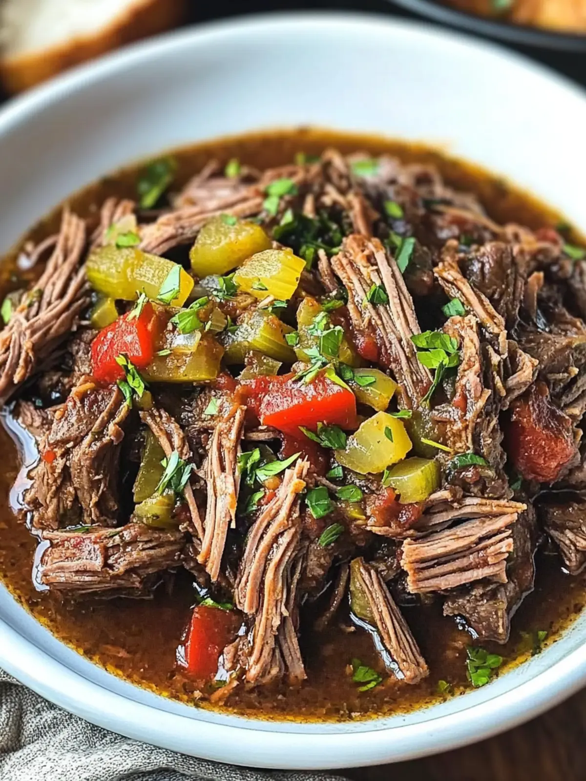 Hearty Crockpot Italian Beef for Cozy Family Dinners 4 Crockpot Italian Beef