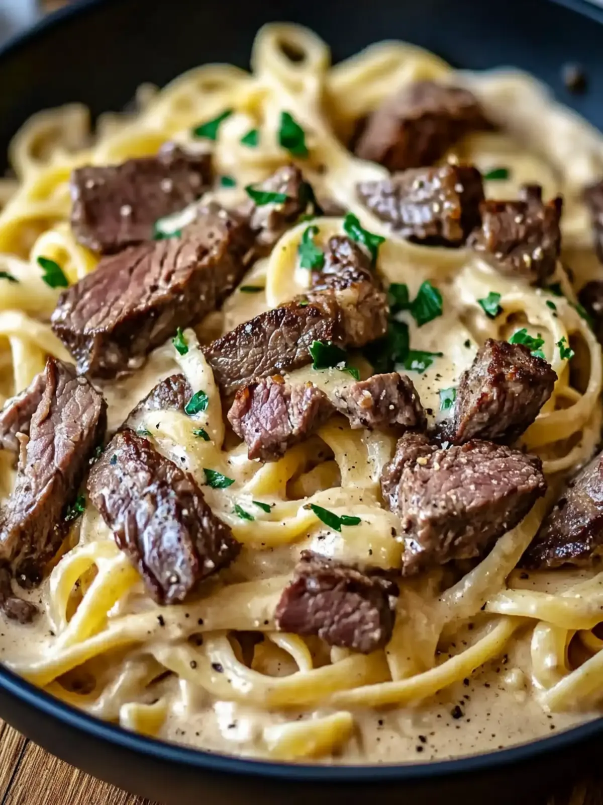Creamy Steak Pasta: Indulge in Ultimate Comfort Tonight 3 Creamy Steak Pasta