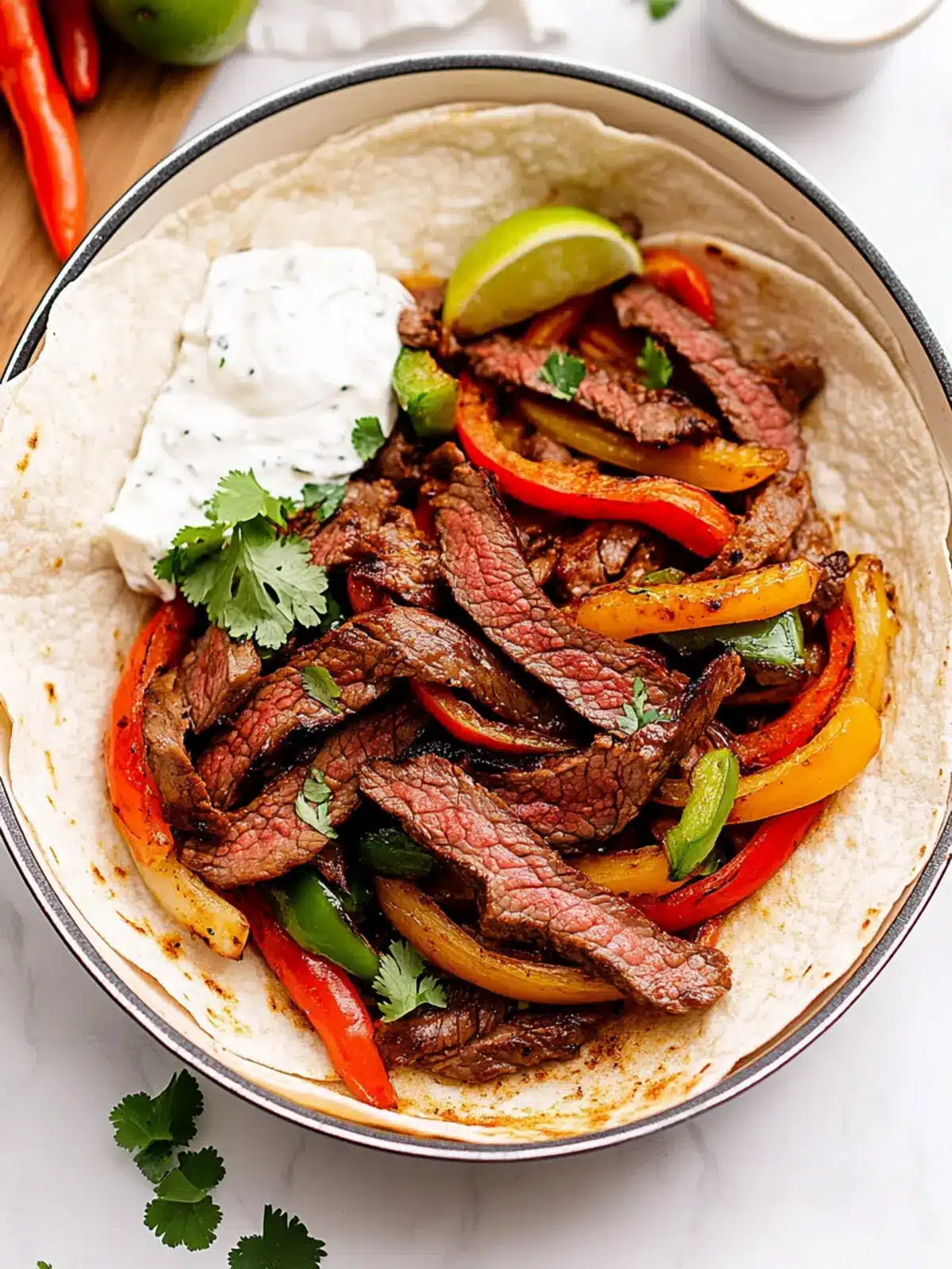 My Best Beef Fajita Recipe for Juicy Steak Magic at Home 3 My Best Beef Fajita Recipe (For Juicy Steak Fajitas!)