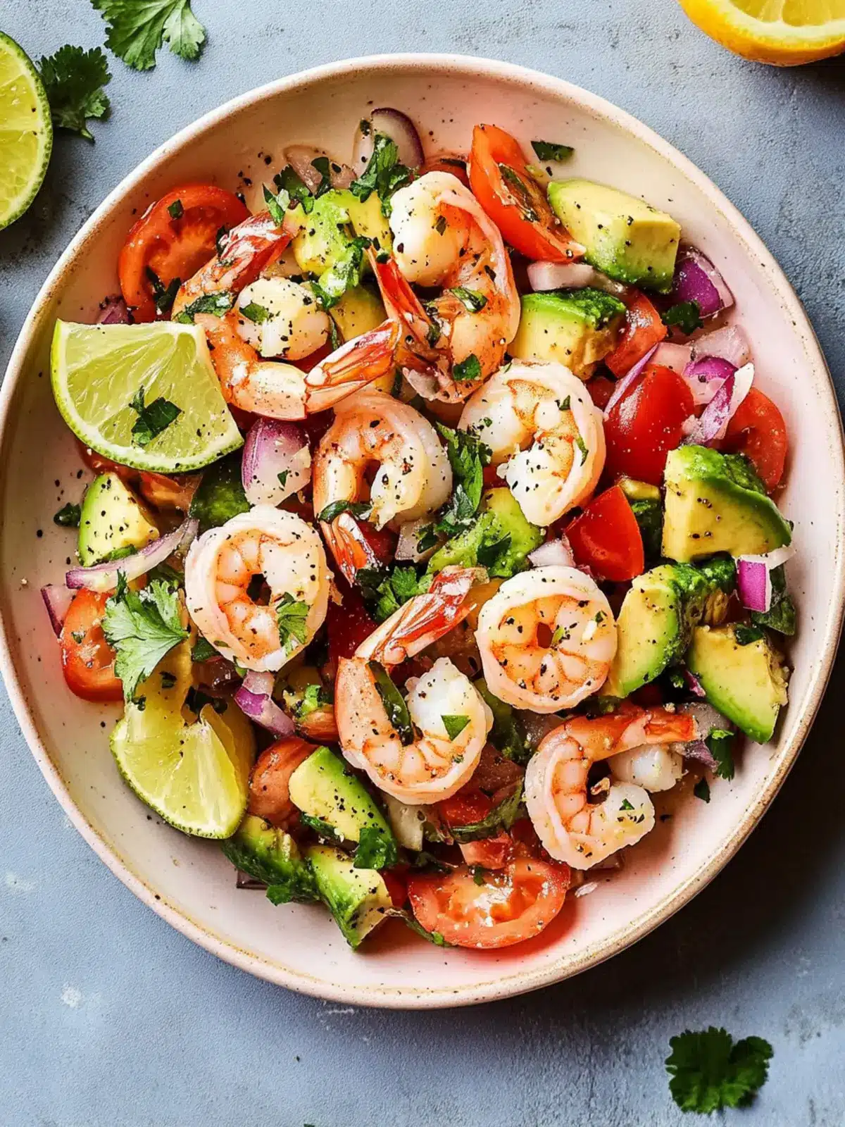 Zesty Shrimp Ceviche with Avocado for a Fresh Summer Bite 2 Shrimp Ceviche