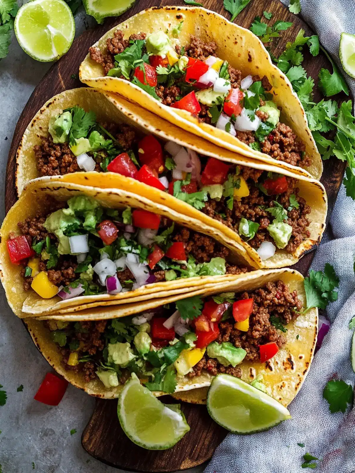 Quick & Flavorful Ground Beef Tacos Your Family Will Love 4 Ground Beef Tacos