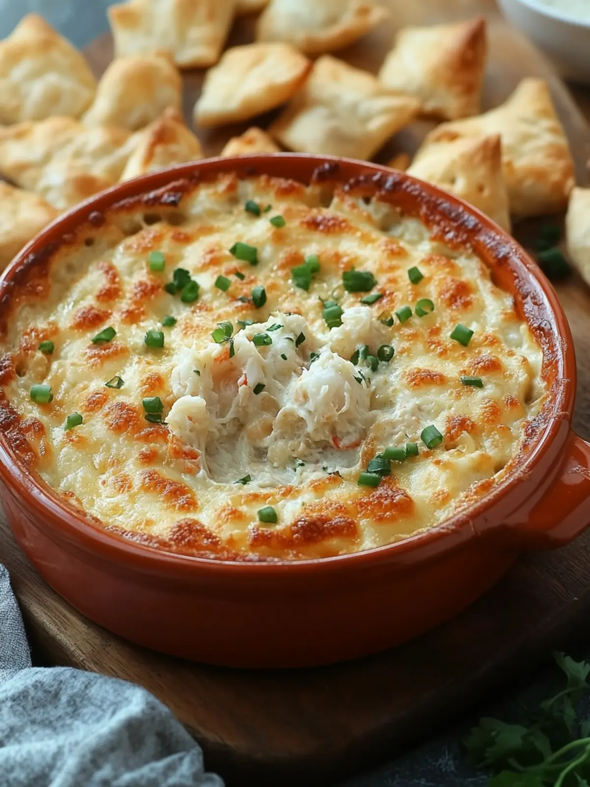 Irresistible Cheesy Crab Rangoon Dip for Your Next Gathering 3 Cheesy Crab Rangoon Dip