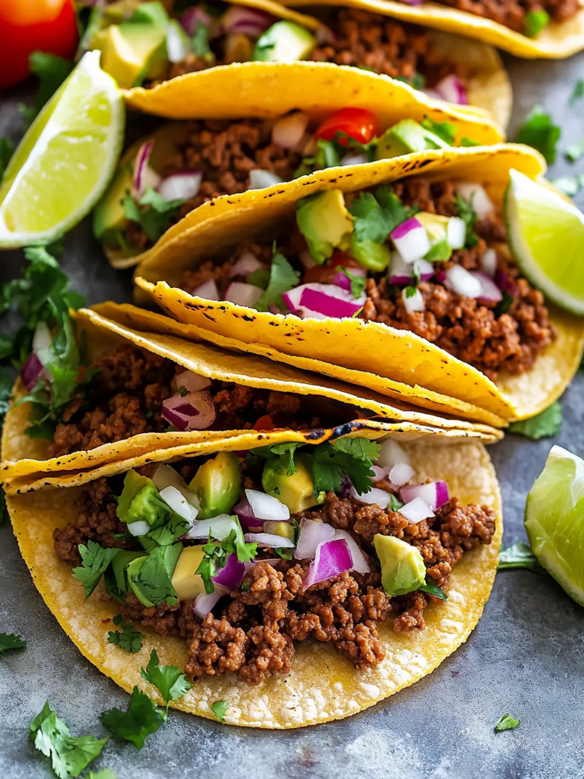 Quick & Flavorful Ground Beef Tacos Your Family Will Love 2 Ground Beef Tacos