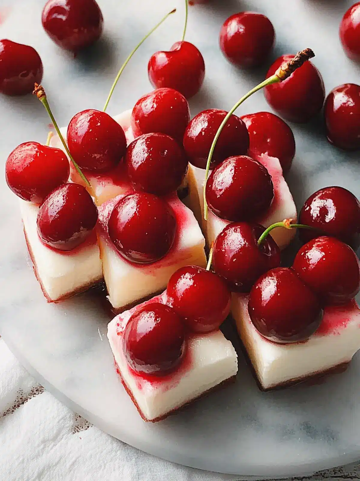 Cherry Delight: The Perfect Father's Day No-Bake Treat 4 Cherry Delight- to celebrate father's day
