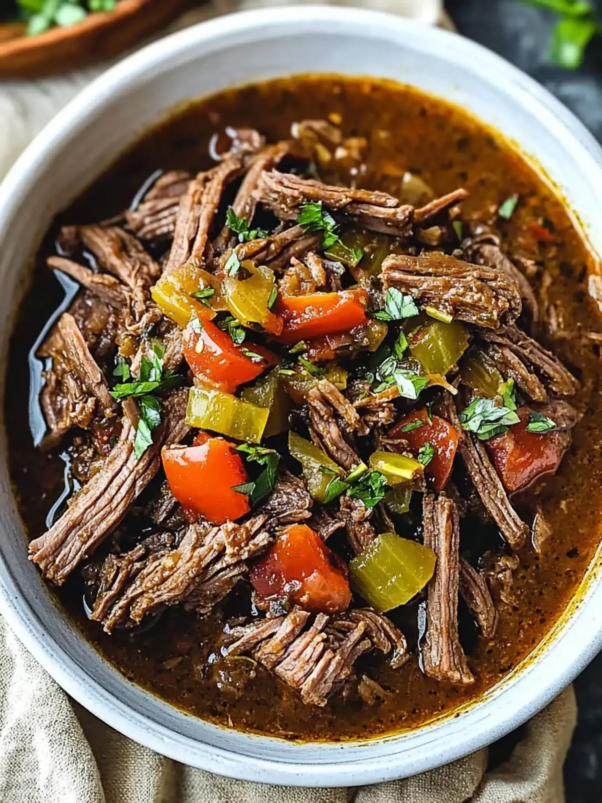 Hearty Crockpot Italian Beef for Cozy Family Dinners 2 Crockpot Italian Beef