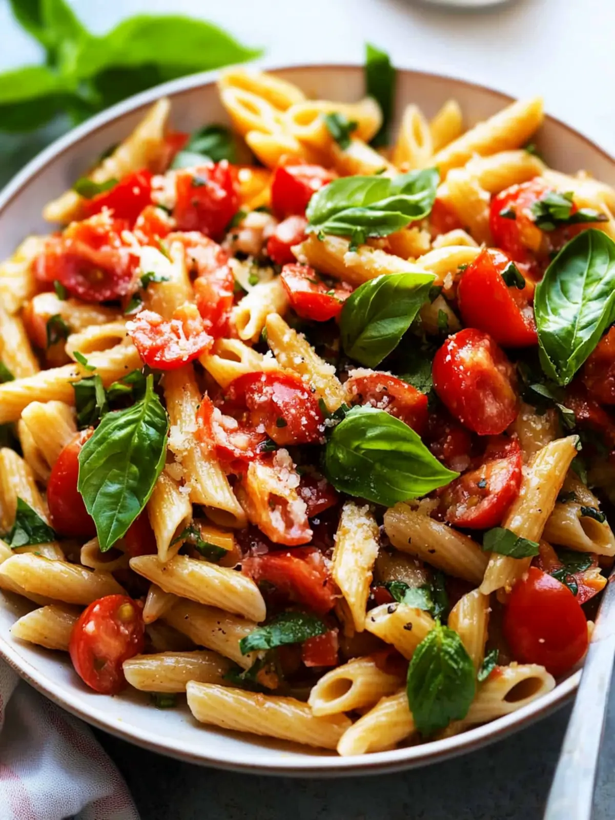 Bruschetta Summer Pasta Salad That'll Brighten Your Day 4 Bruschetta summer pasta salad