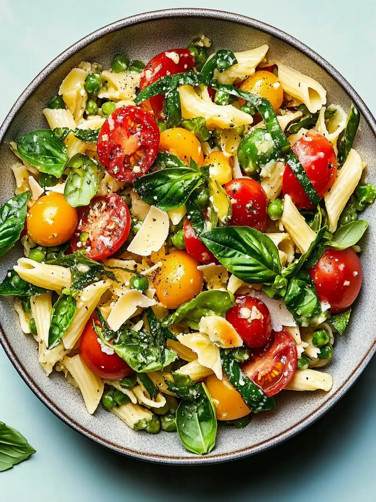 Pasta Salad with Spring Vegetables and Tomatoes That Spark Joy 5 Pasta Salad with Spring Vegetables and Tomatoes