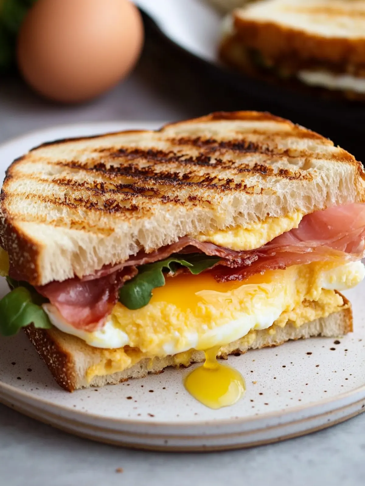 Irresistible Prosciutto Egg Panini for Quick Breakfast Bliss 4 Prosciutto Egg Panini