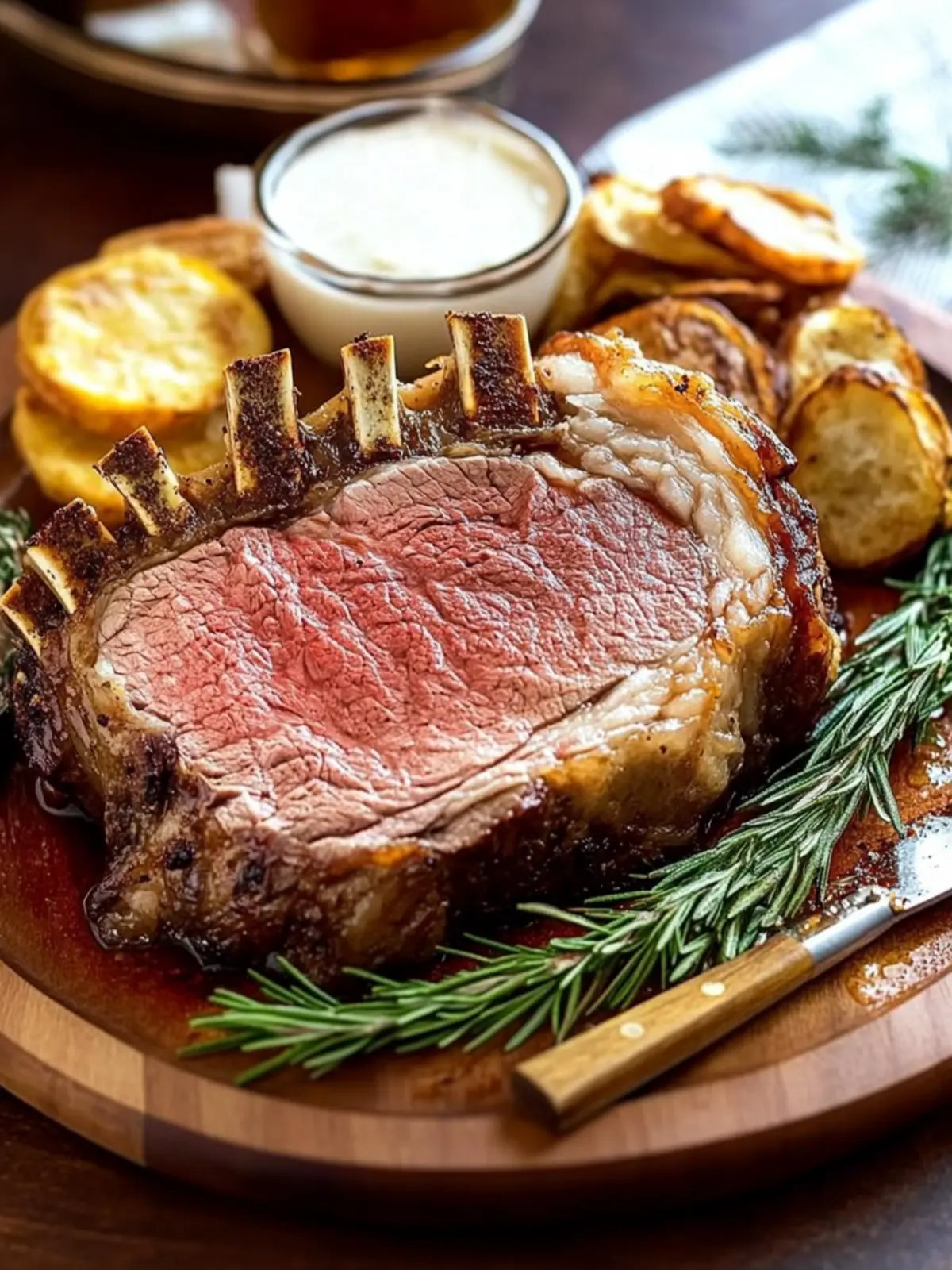 Beer Basted Rib Eye Roast for a Festive Feast at Home 3 Beer Basted Rib Eye Roast