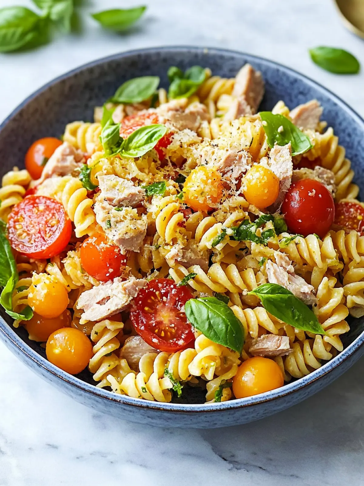 Savor Tomato and Tuna Pasta Salad with Crunchy Pangrattato 5 tomato and tuna pasta salad with pangrattato