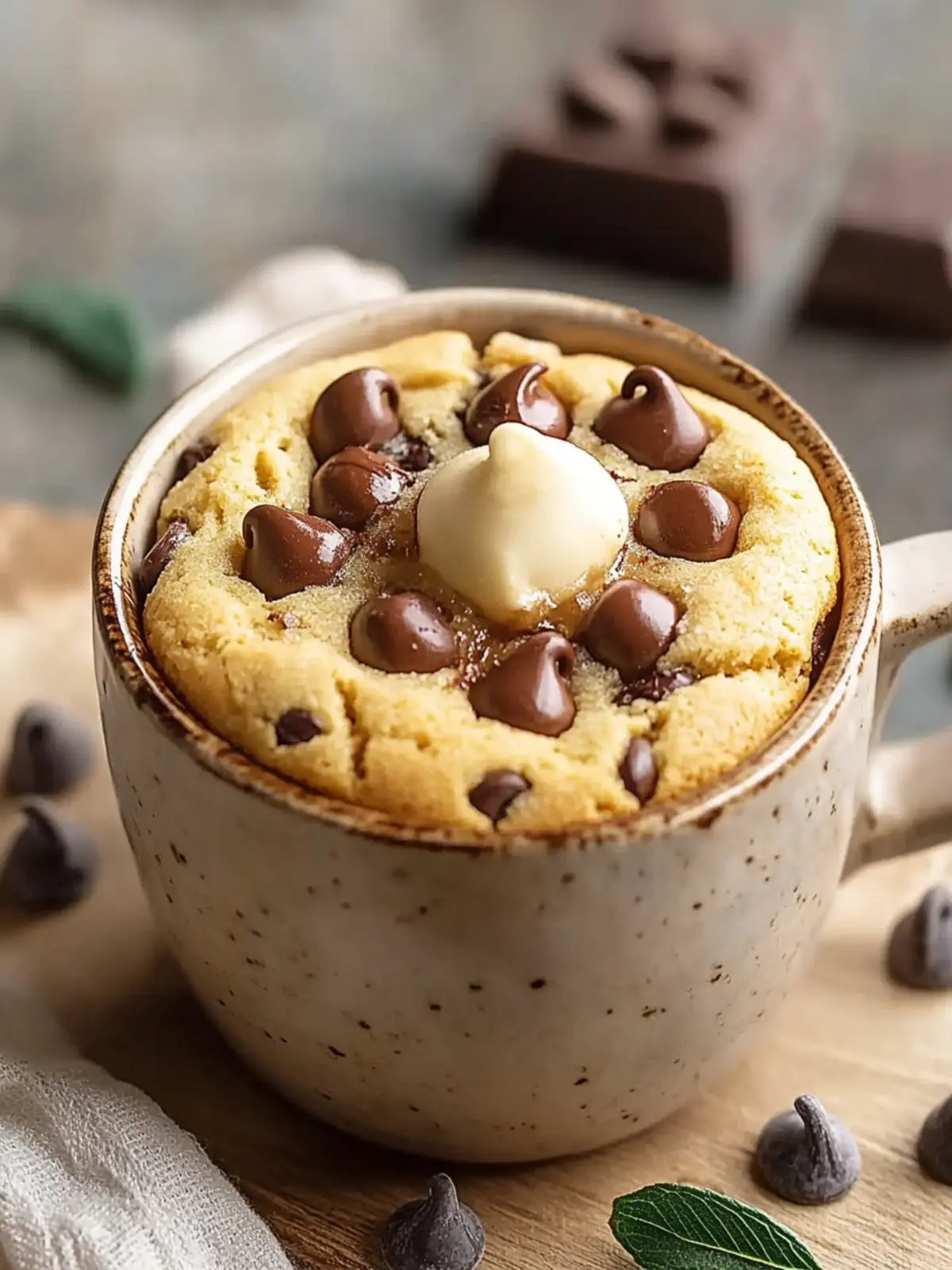 Delicious Microwave Chocolate Chip Mug Cookie in Minutes 5 Microwave Chocolate Chip Mug Cookie