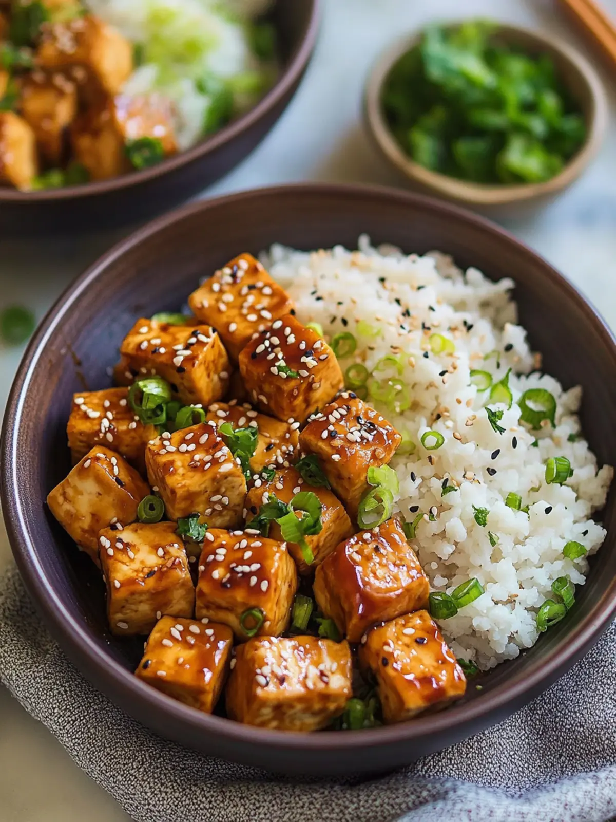 Savory Teriyaki Tofu: Crispy Vegan Delight in Minutes 4 Teriyaki Tofu