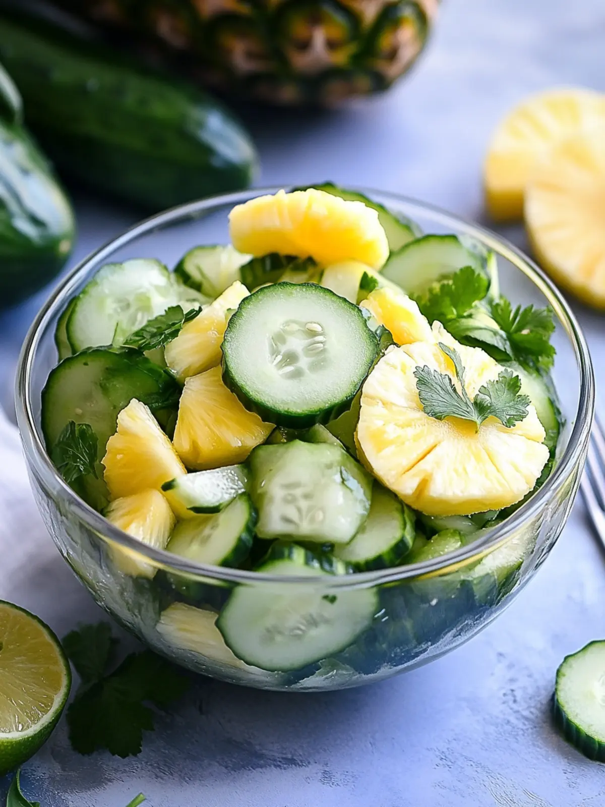 Pineapple Cucumber Salad: Refresh Your Summer with This Detox Delight 5 Pineapple Cucumber Salad