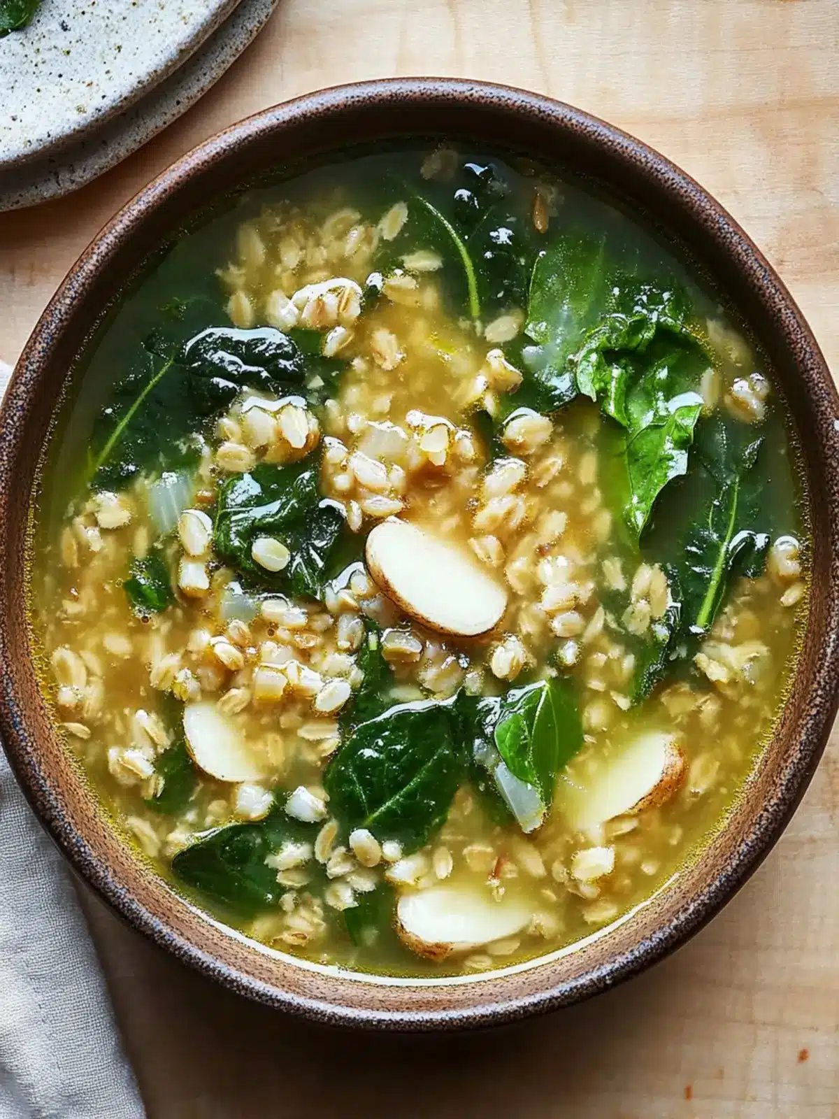 Cozy Up with Nutty Farro and Escarole Soup Delight 4 Farro and Escarole Soup