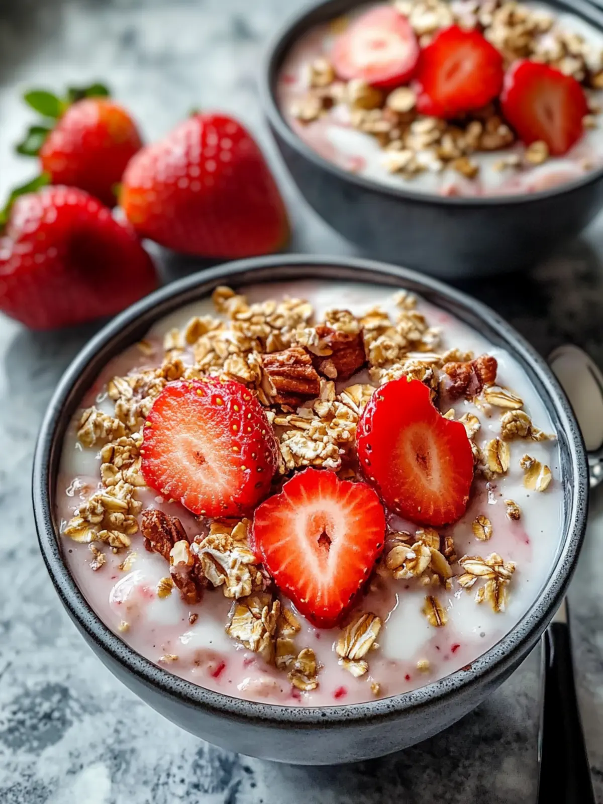 Delicious Strawberry Overnight Oats for a Bright Morning Boost 5 Strawberry Overnight Oats
