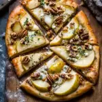 Delicious Italian Flatbread with Pear, Walnut, and Gorgonzola Recipe 10 Italian flatbread with pear, walnut and gorgonzola