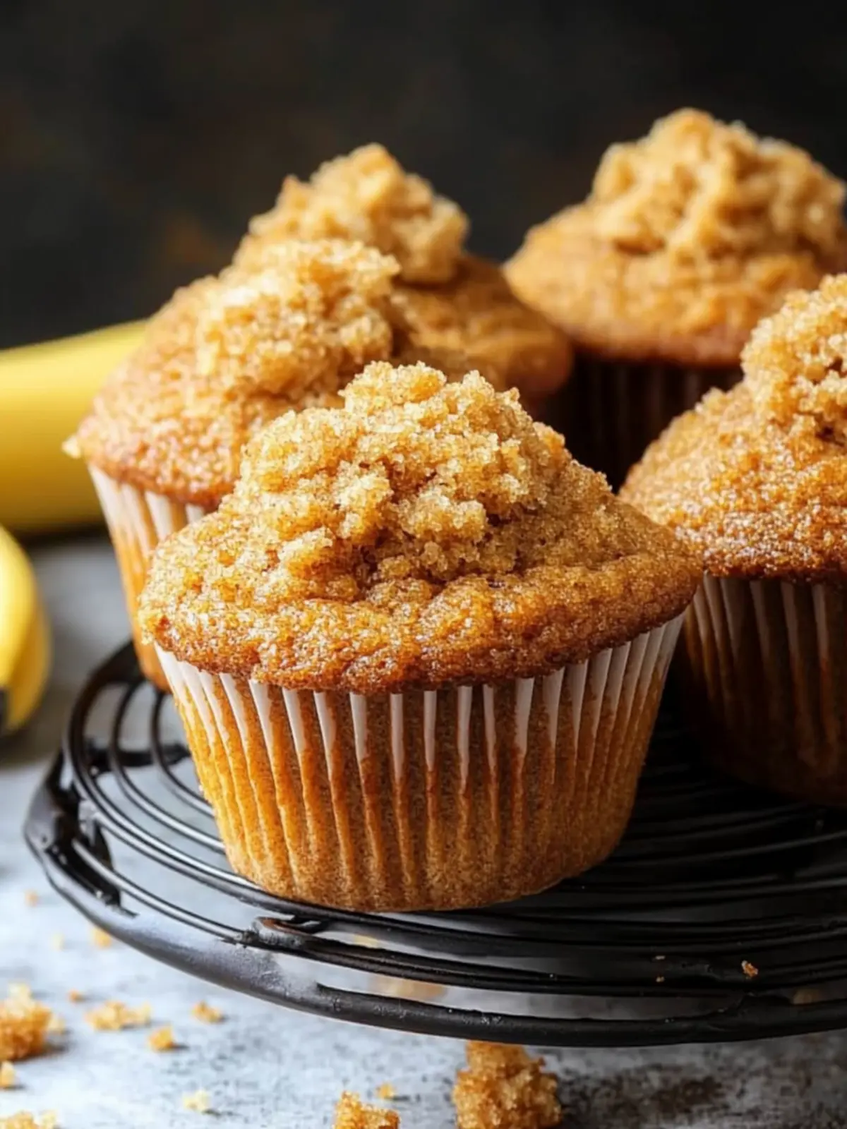 Brown Sugar Banana Muffins That Will Brighten Your Morning 3 Brown Sugar Banana Muffins