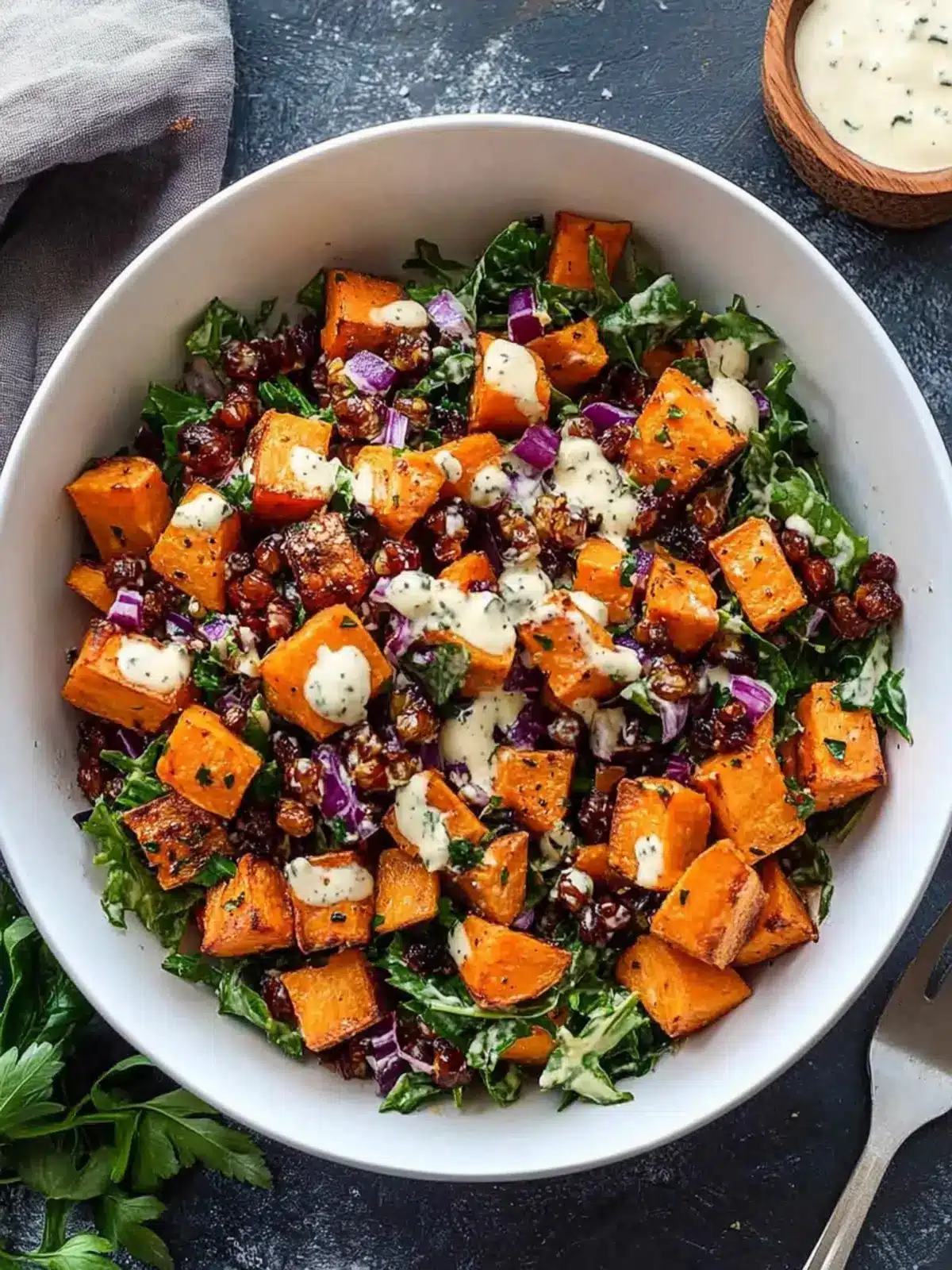 Delicious Roasted Sweet Potato Salad for Vibrant Meals 2 Roasted Sweet Potato Salad