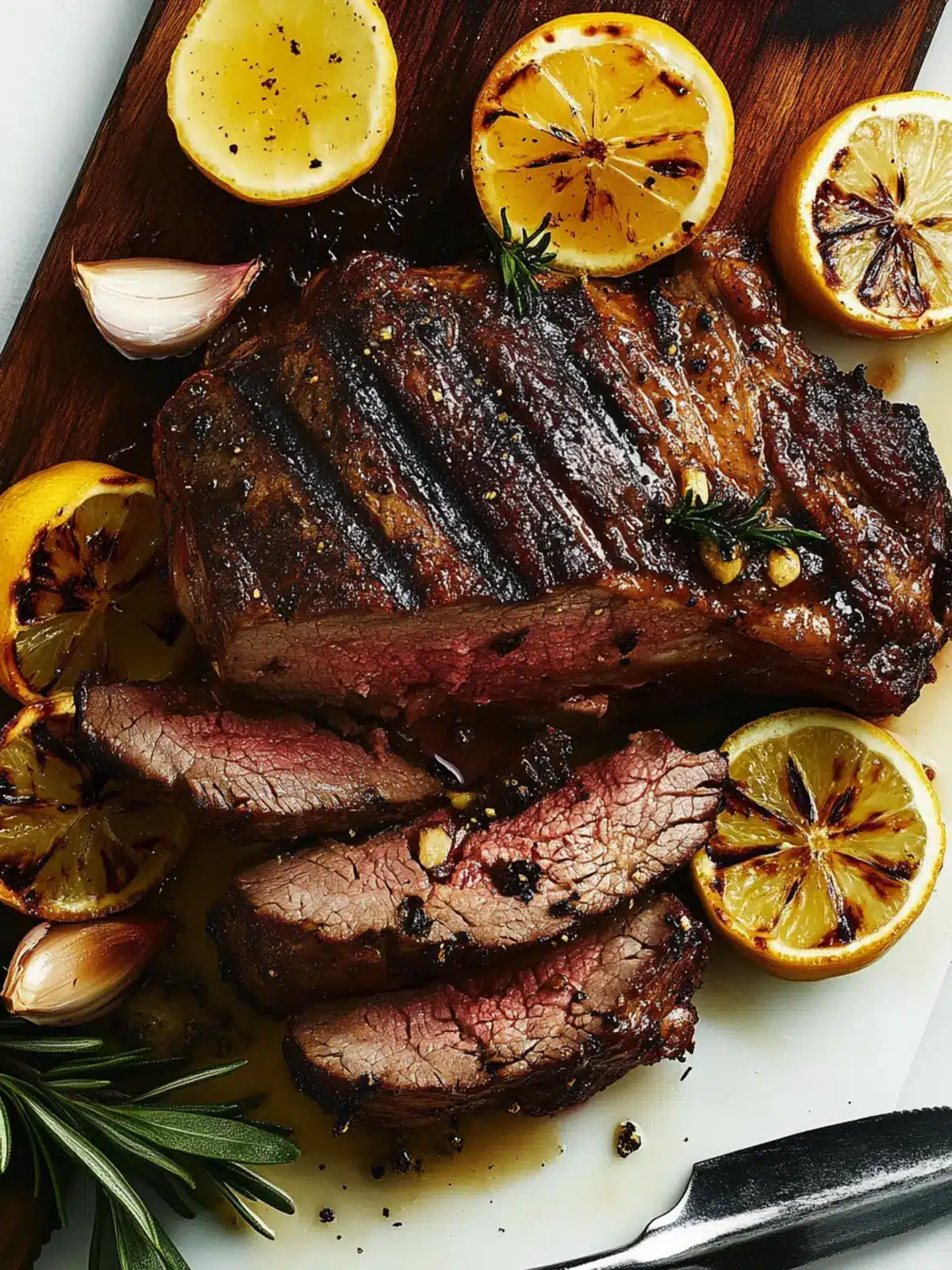 Grilled Leg of Lamb with Garlic and Lemon: A Father's Day Feast 2 Grilled Leg of Lamb With Garlic and Lemon- Father's day dinner