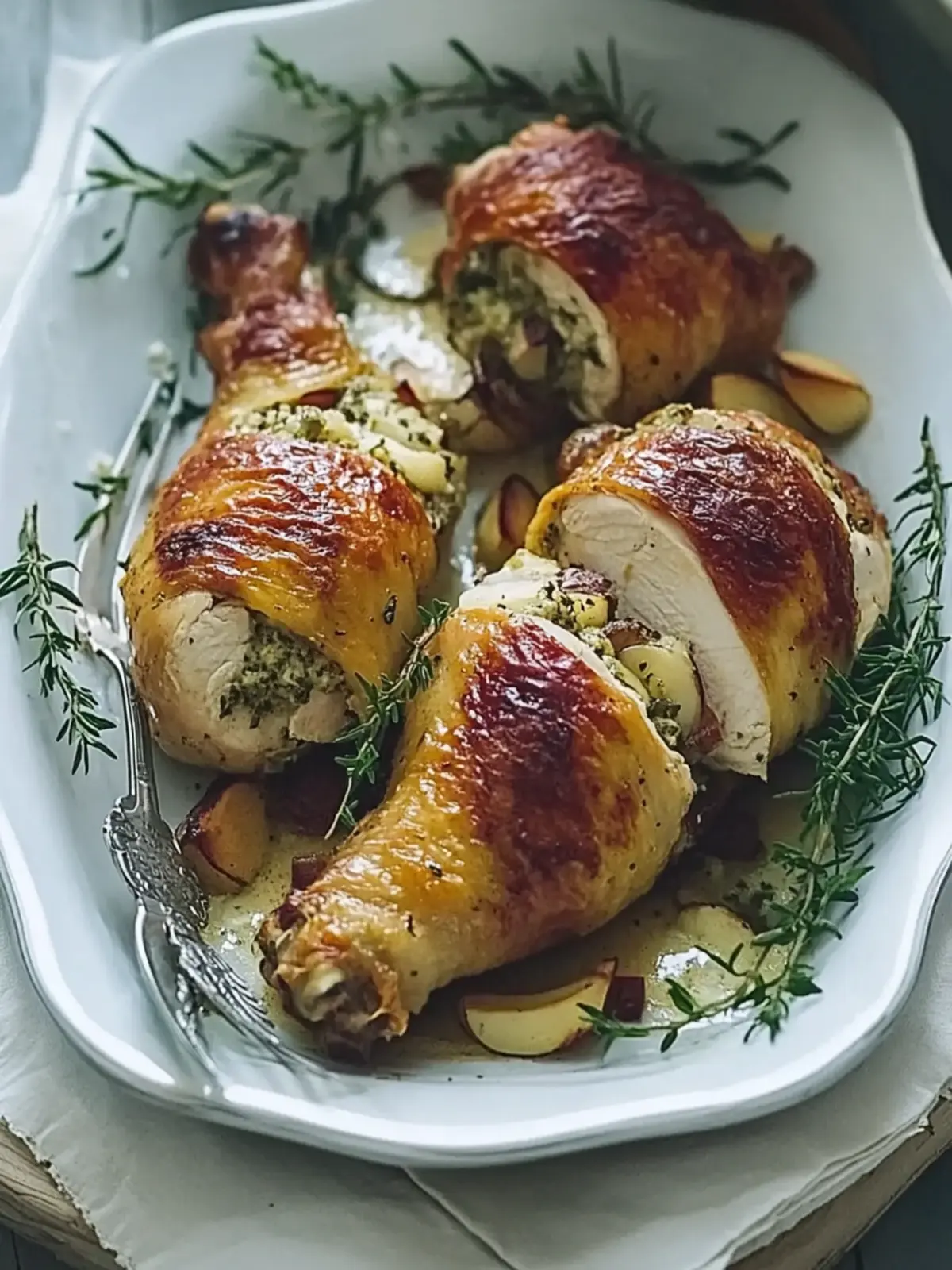 Mouthwatering Mustard-Stuffed Chicken Wrapped in Bacon Bliss 2 Mustard-stuffed chicken