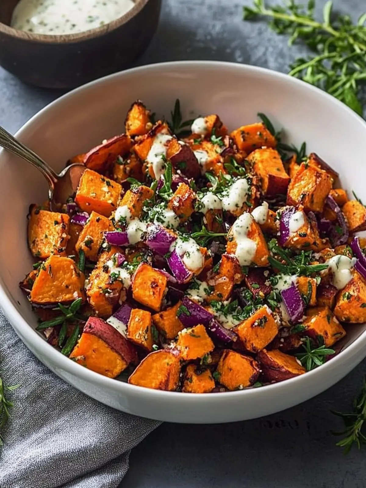 Delicious Roasted Sweet Potato Salad for Vibrant Meals 5 Roasted Sweet Potato Salad